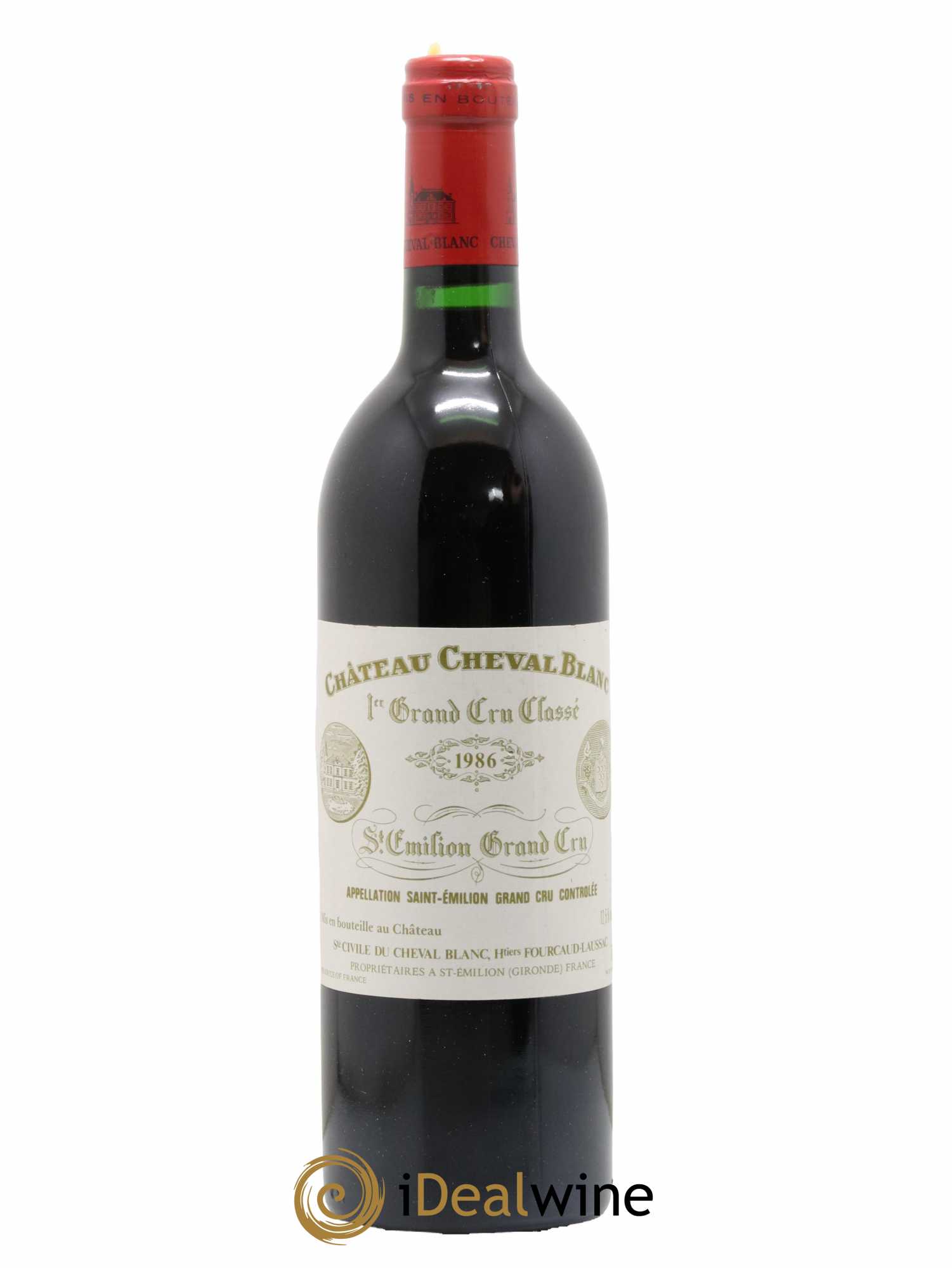 Château Cheval Blanc 1er Grand Cru Classé A 1986 - Lotto di 1 bottiglia - 0