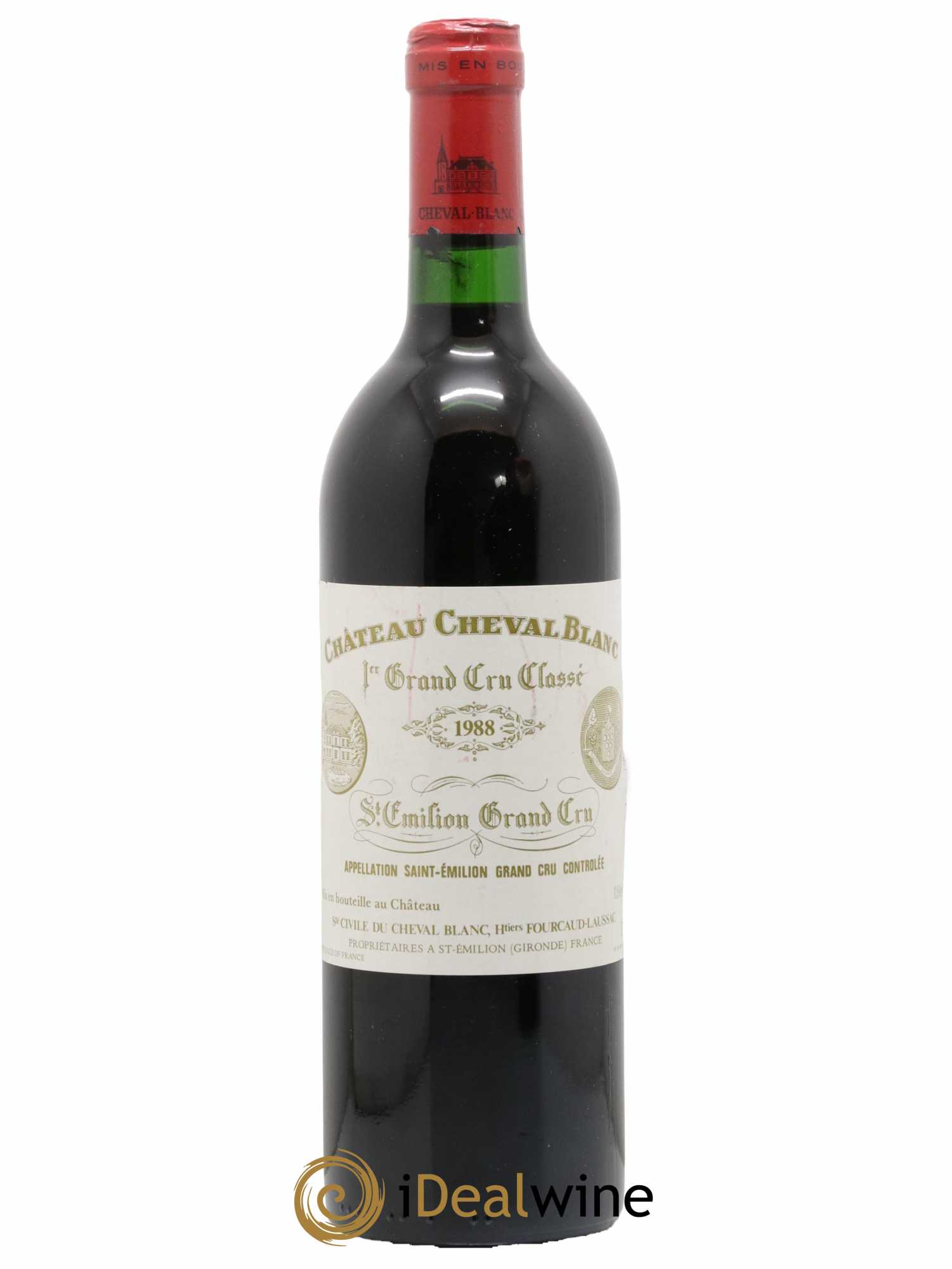 Château Cheval Blanc 1er Grand Cru Classé A 1988 - Lotto di 1 bottiglia - 0