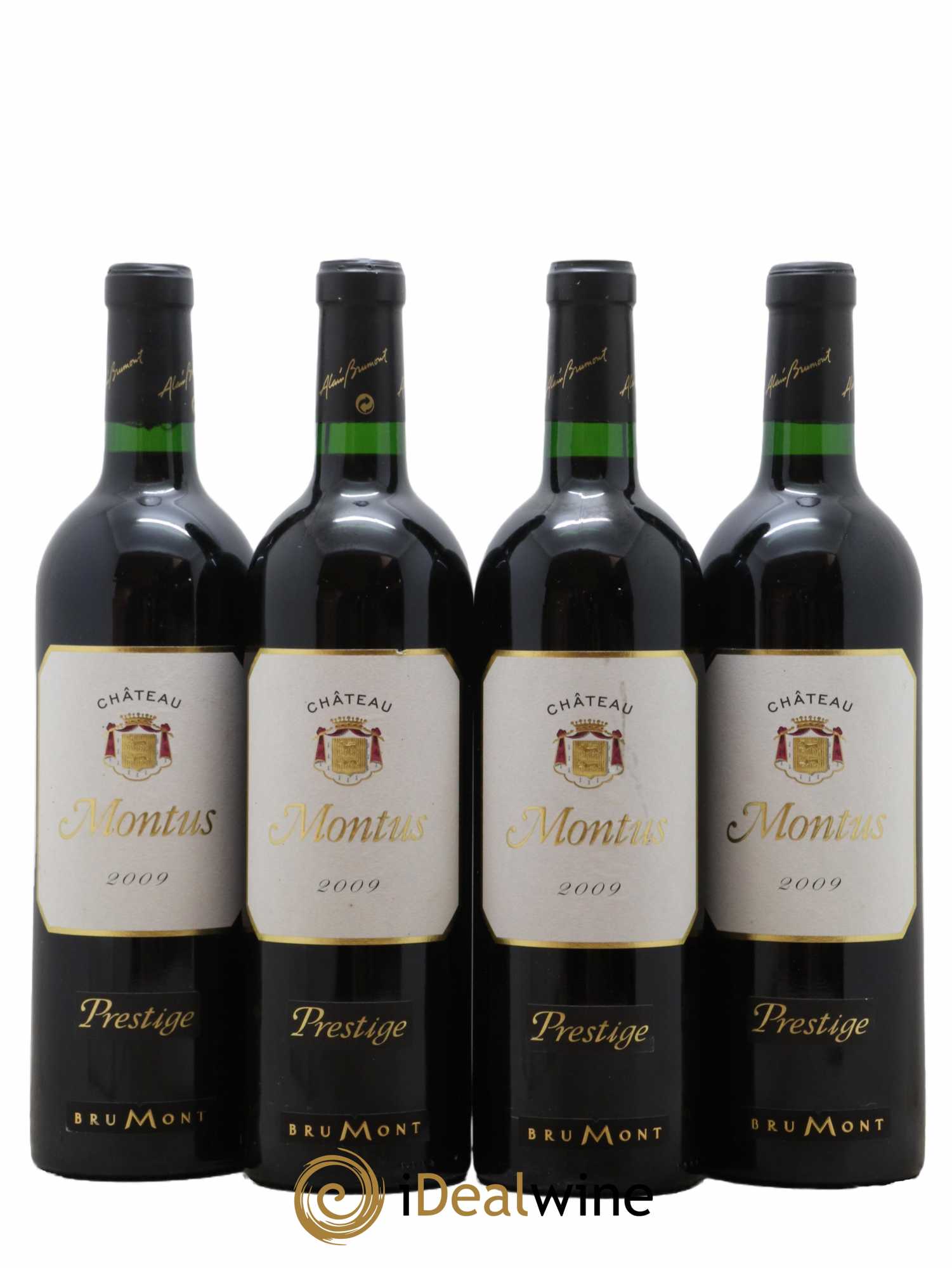 Madiran Château Montus-Prestige Alain Brumont 2009 - Lotto di 4 bottiglie - 0