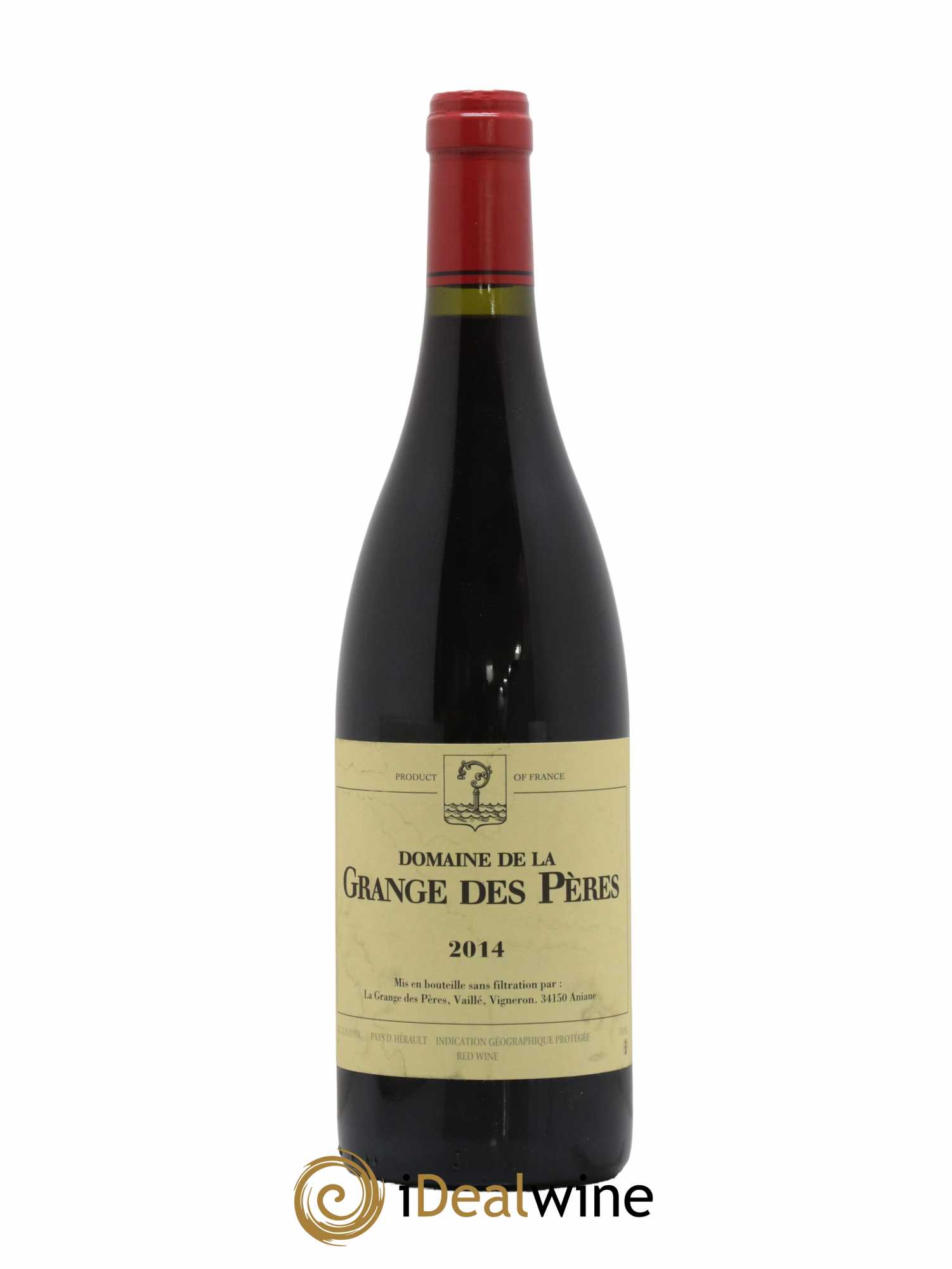 Pays d'Hérault Grange des Pères Laurent Vaillé 2014 - Lot de 1 bouteille - 0