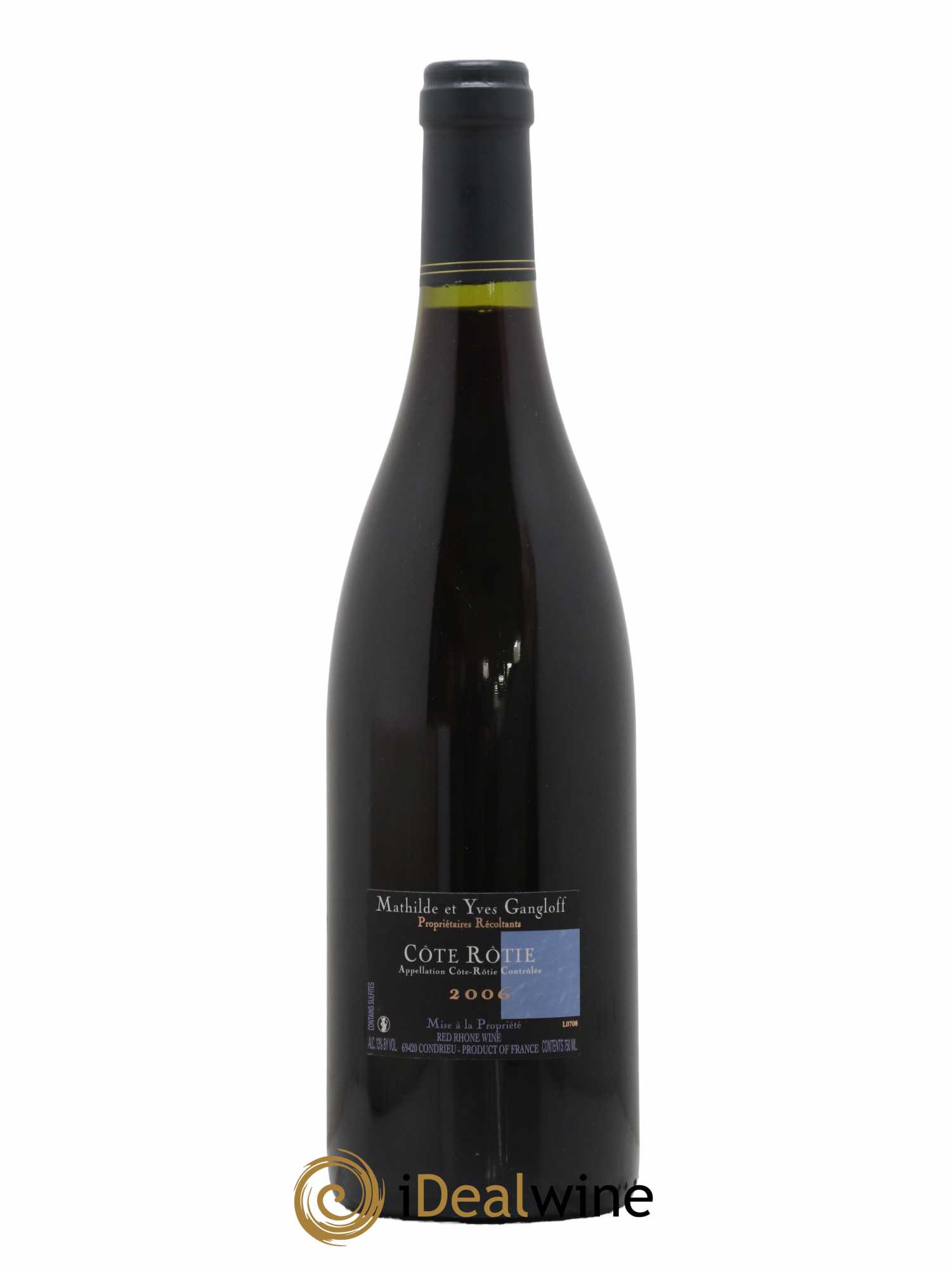 Côte-Rôtie La Barbarine Gangloff (Domaine) 2006 - Lotto di 1 bottiglia - 1