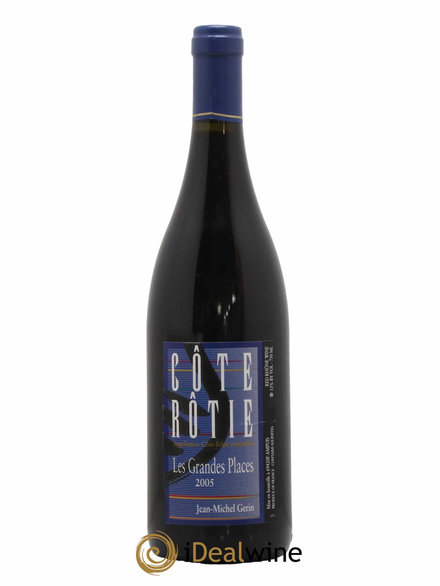 Côte-Rôtie Les Grandes Places Jean-Michel Gerin 2005 - Lot de 1 bouteille - 0