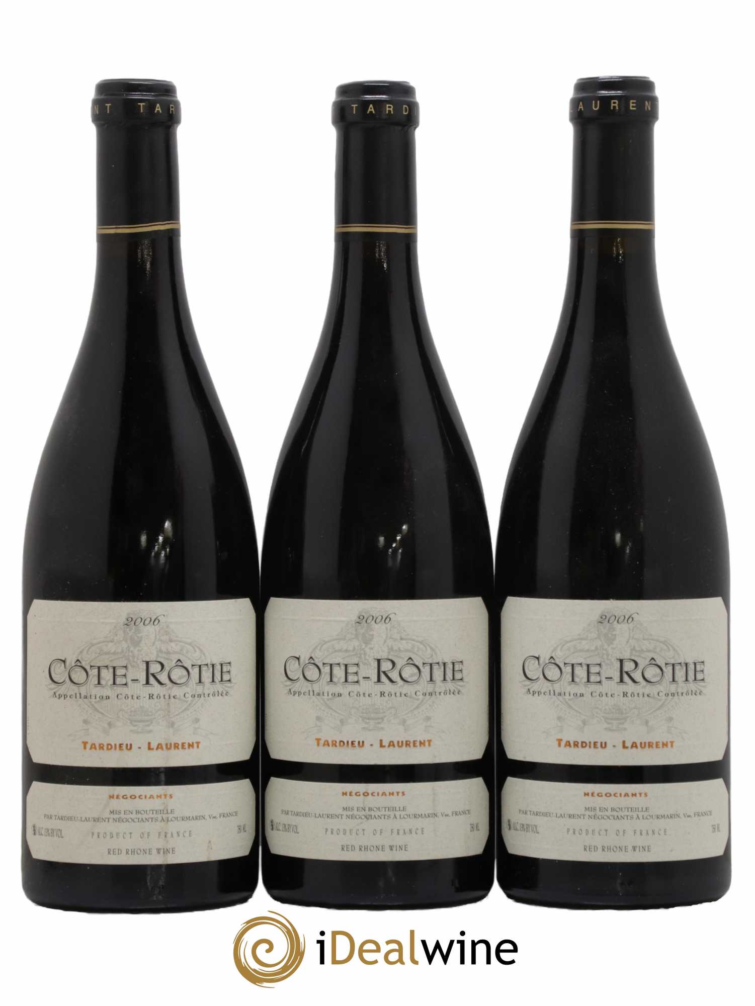 Côte-Rôtie Maison Tardieu-Laurent 2006 - Lot de 3 bouteilles - 0