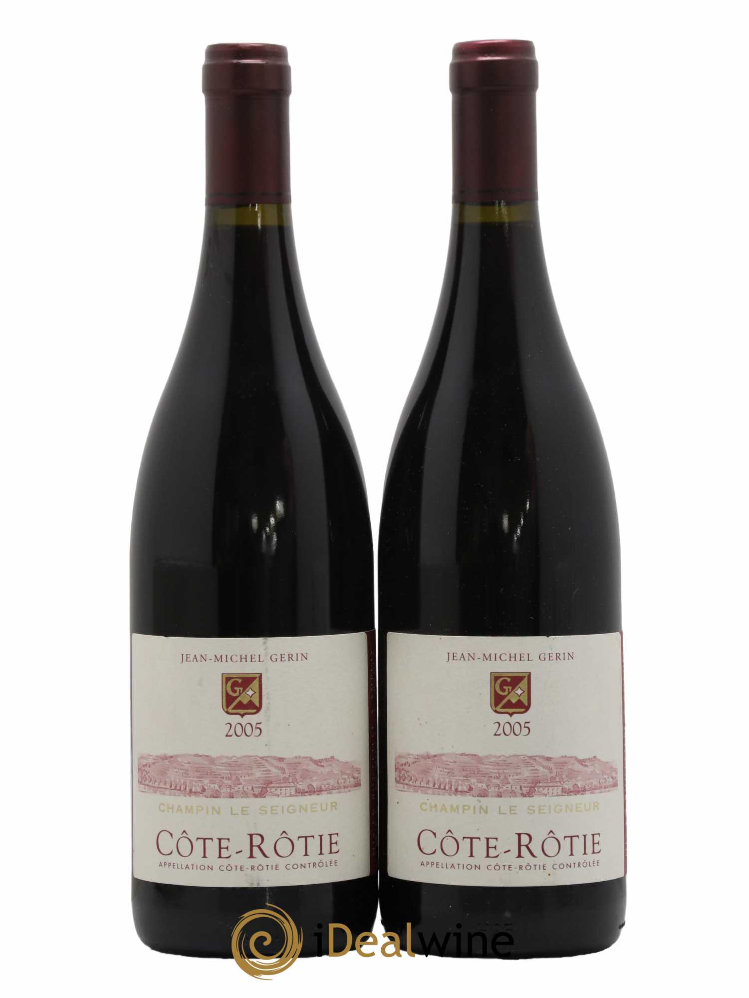 Côte-Rôtie Champin Le Seigneur Jean-Michel Gerin 2005 - Lotto di 2 bottiglie - 0
