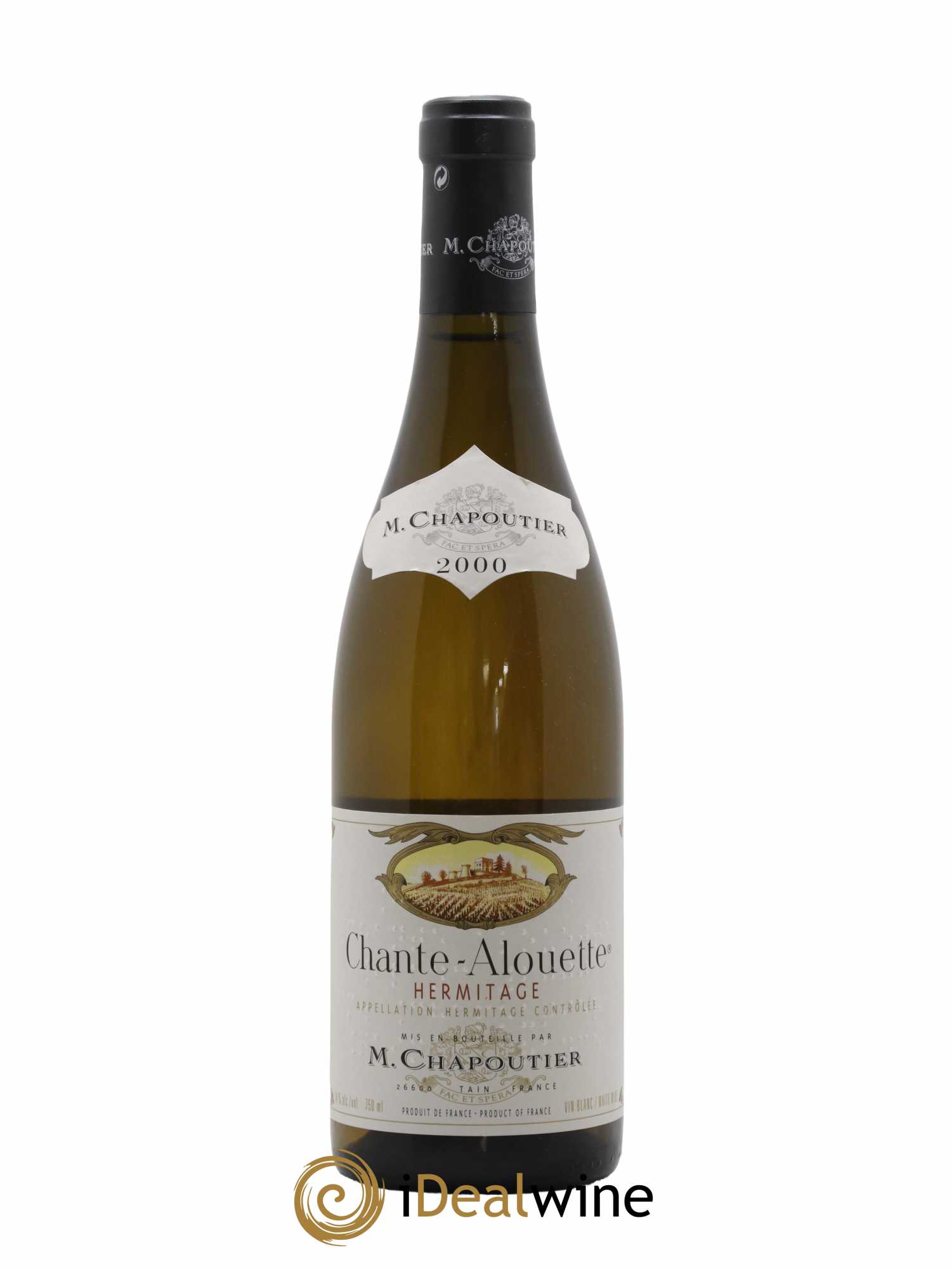 Hermitage Chante Alouette Chapoutier 2000 - Lot de 1 bouteille - 0