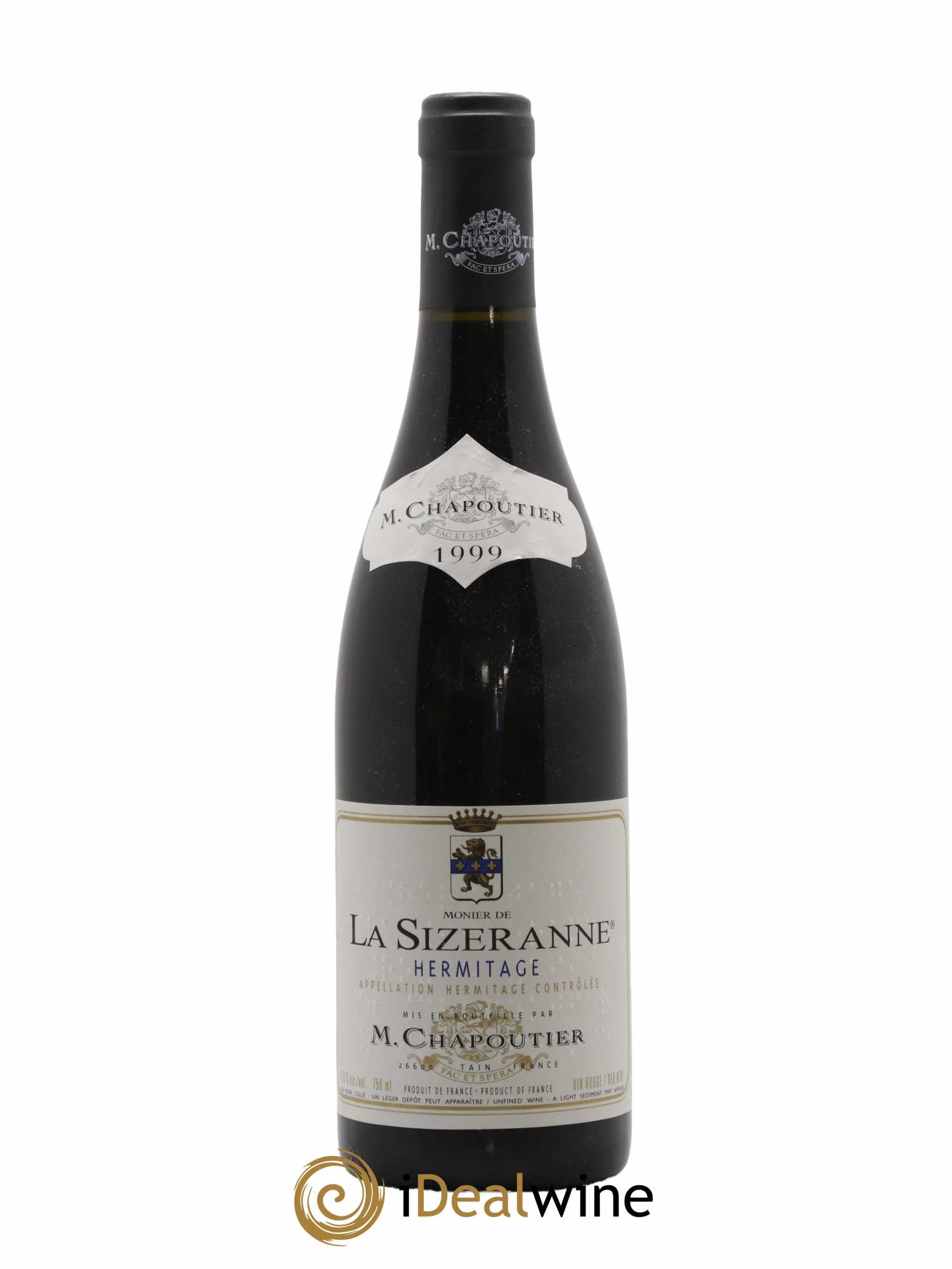 Hermitage Monier de La Sizeranne Chapoutier 1999 - Posten von 1 Flasche - 0
