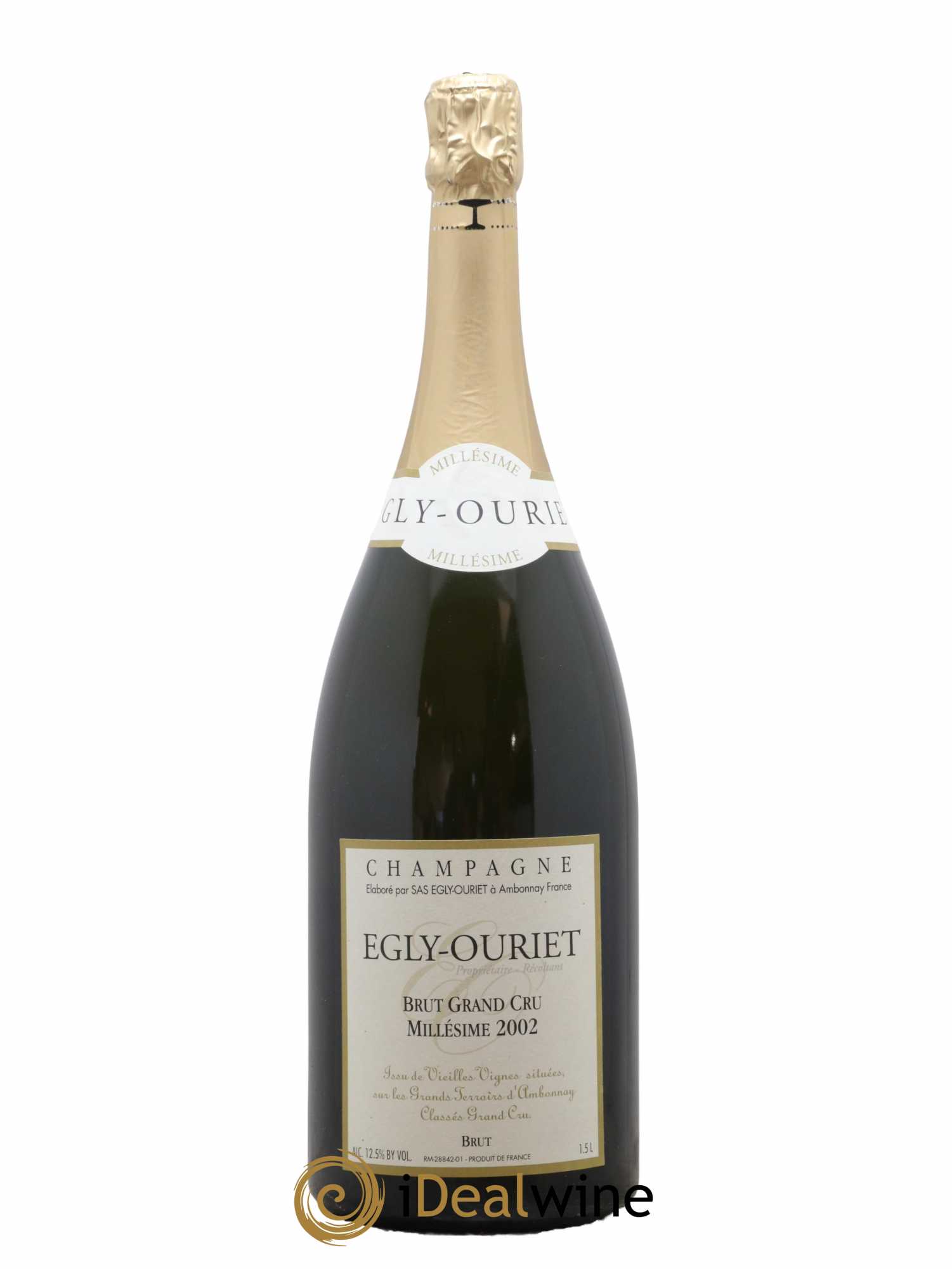 Ambonnay Vieilles Vignes Brut Millésimé Egly-Ouriet 2002 - Lot of 1 magnum - 1