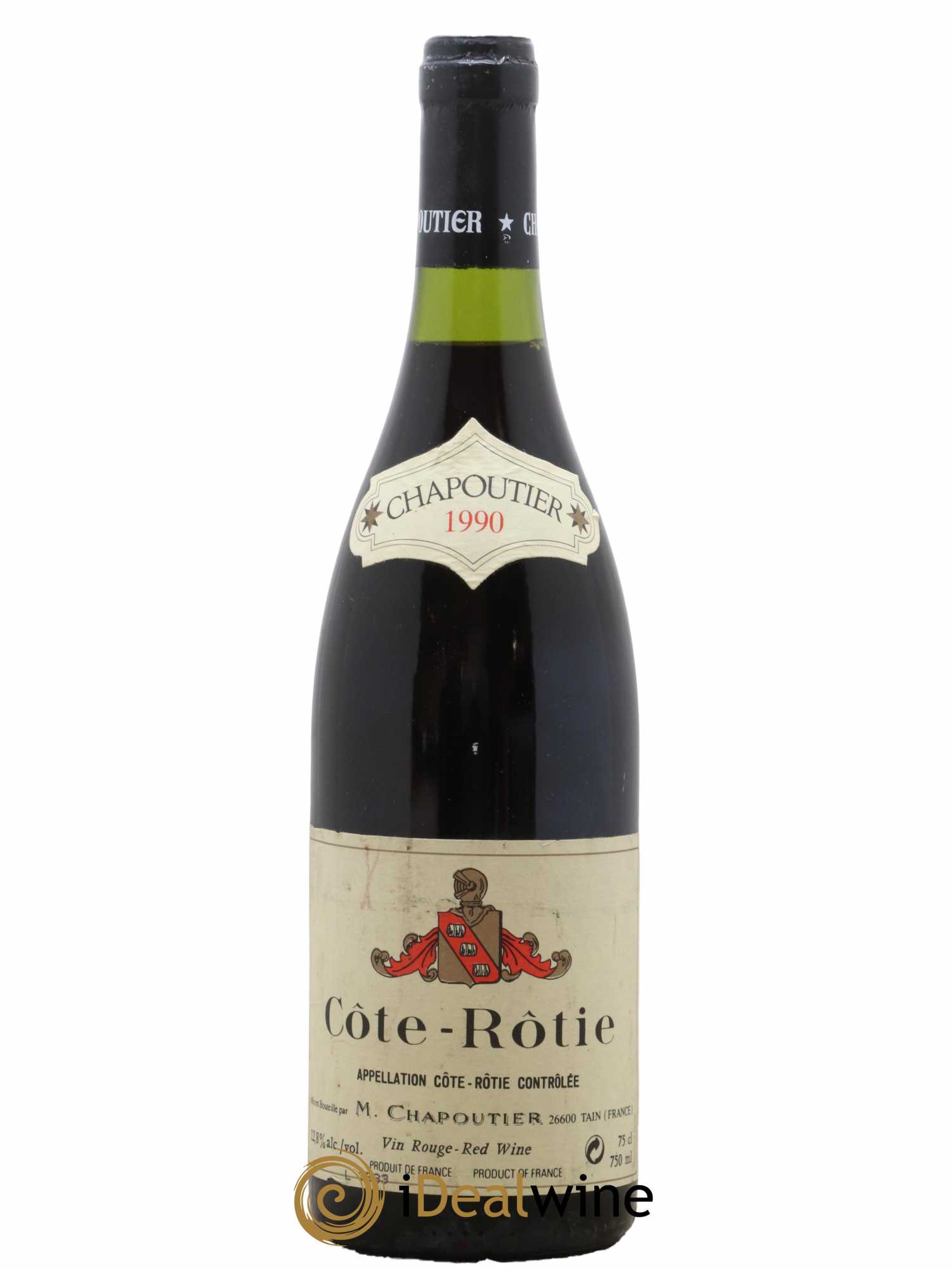 Côte-Rôtie Chapoutier 1990 - Lot de 1 bouteille - 0