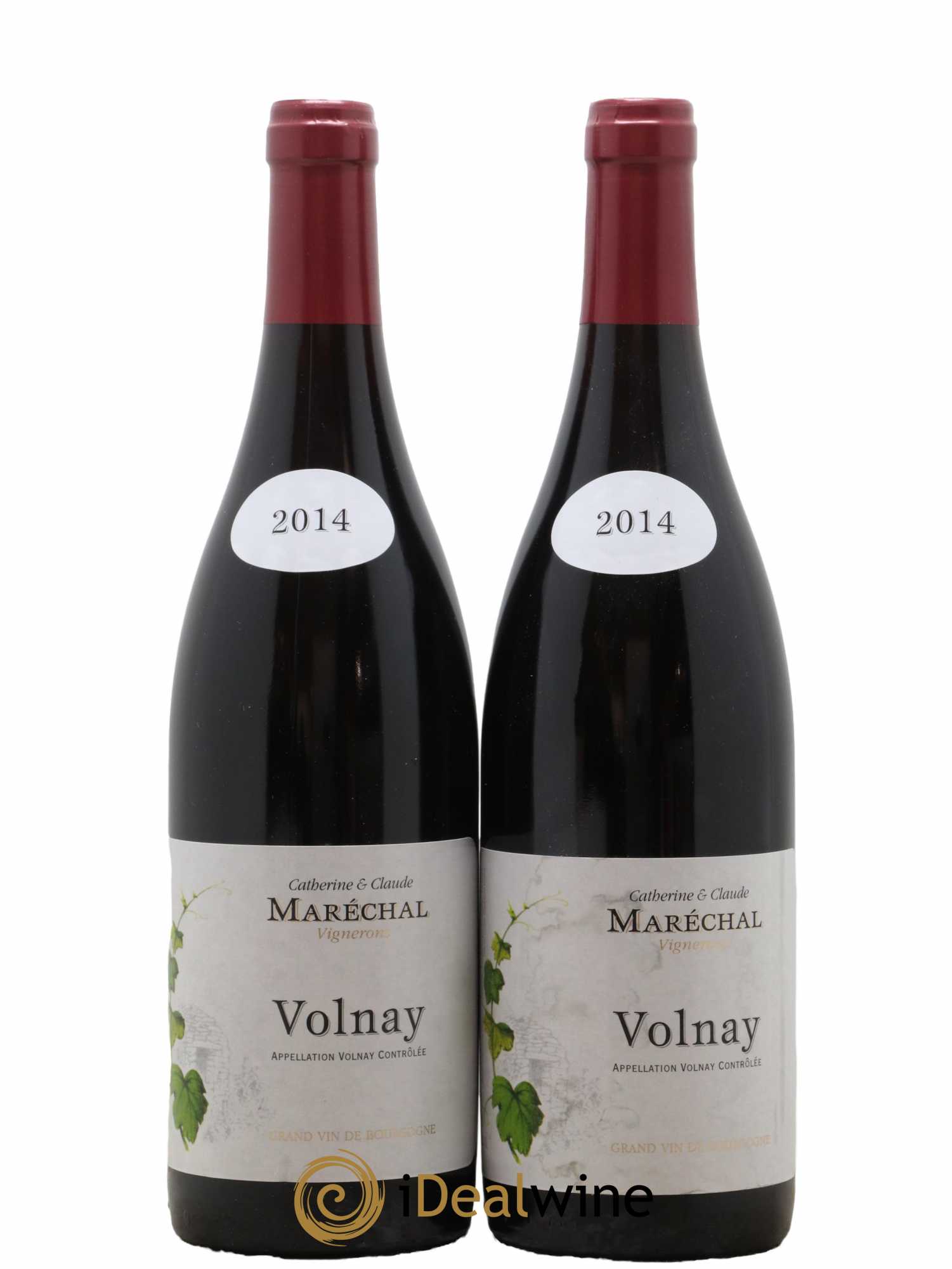 Volnay Domaine Catherine et Claude Maréchal 2014 - Lotto di 2 bottiglie - 0