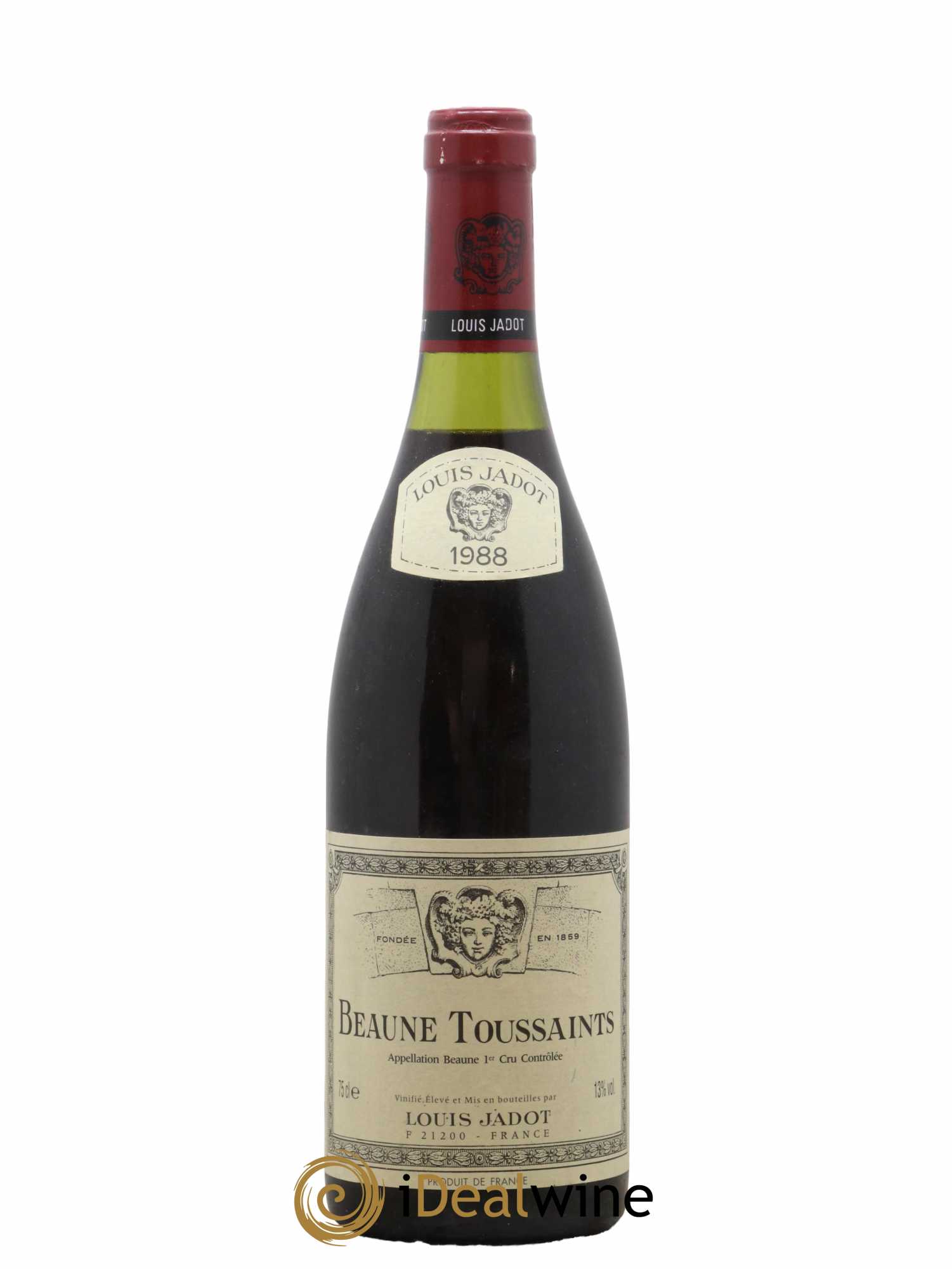 Beaune 1er Cru Toussaint Louis Jadot 1988 - Lot de 1 bouteille - 0