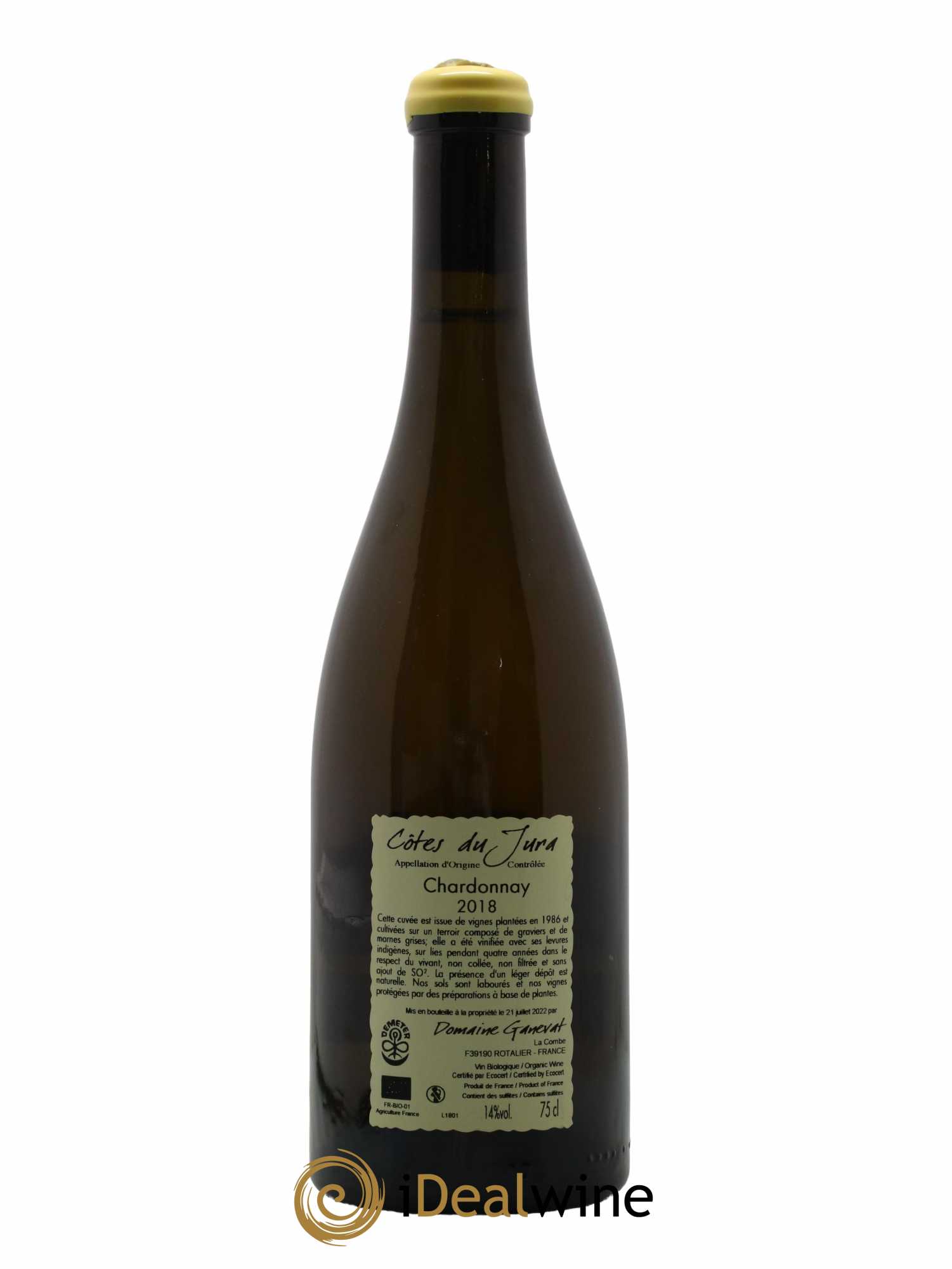 Côtes du Jura Cuvée Florine Jean-François Ganevat (Domaine) 2018 - Lot de 1 bouteille - 1