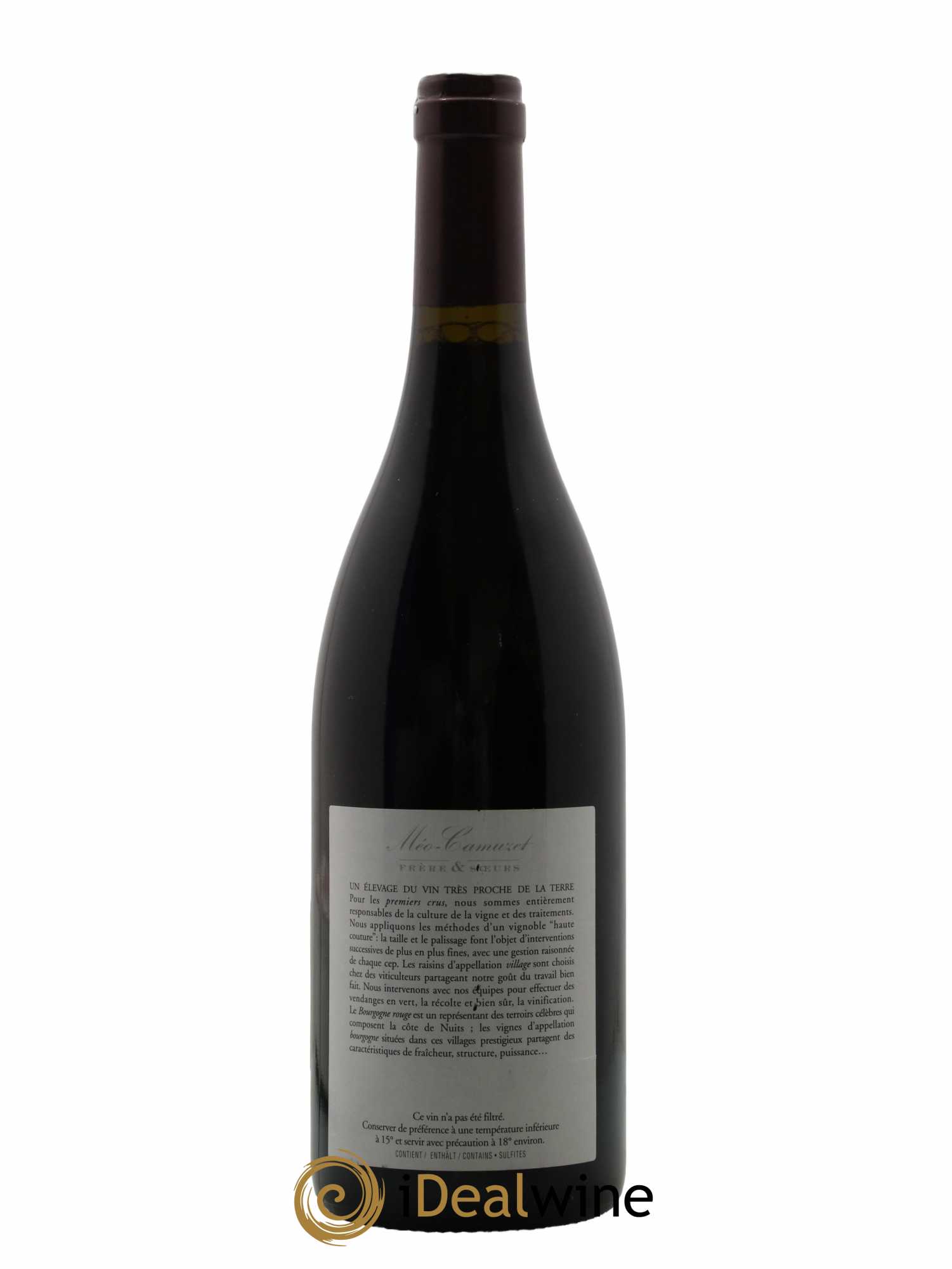 Nuits-Saint-Georges Méo-Camuzet (Frère & Soeurs) 2014 - Lot de 1 bouteille - 1