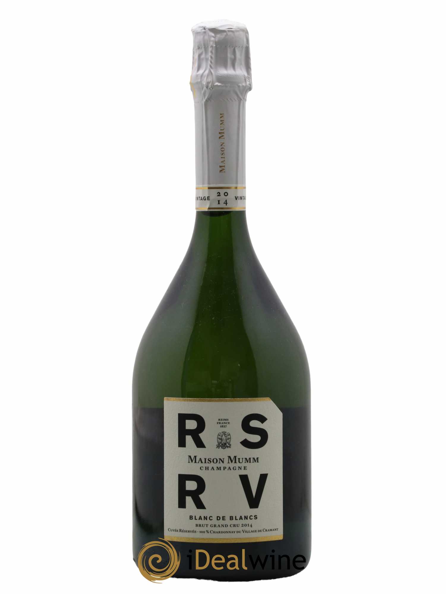 Champagne Blanc de Blanc RSRV Maison Mumm 2014 - Lot de 1 bouteille - 0