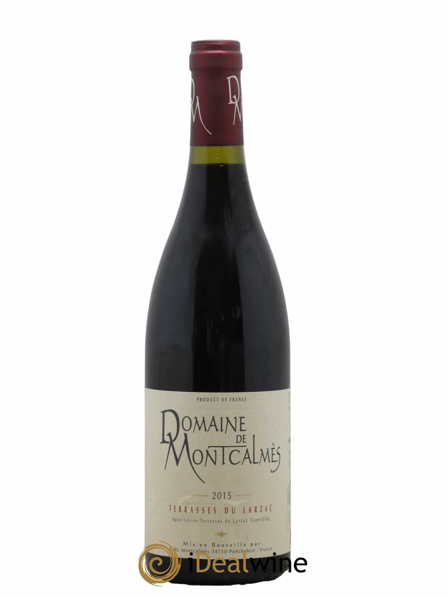 Terrasses du Larzac Domaine de Montcalmès Frédéric Pourtalié 2015 - Lot of 1 bottle - 0