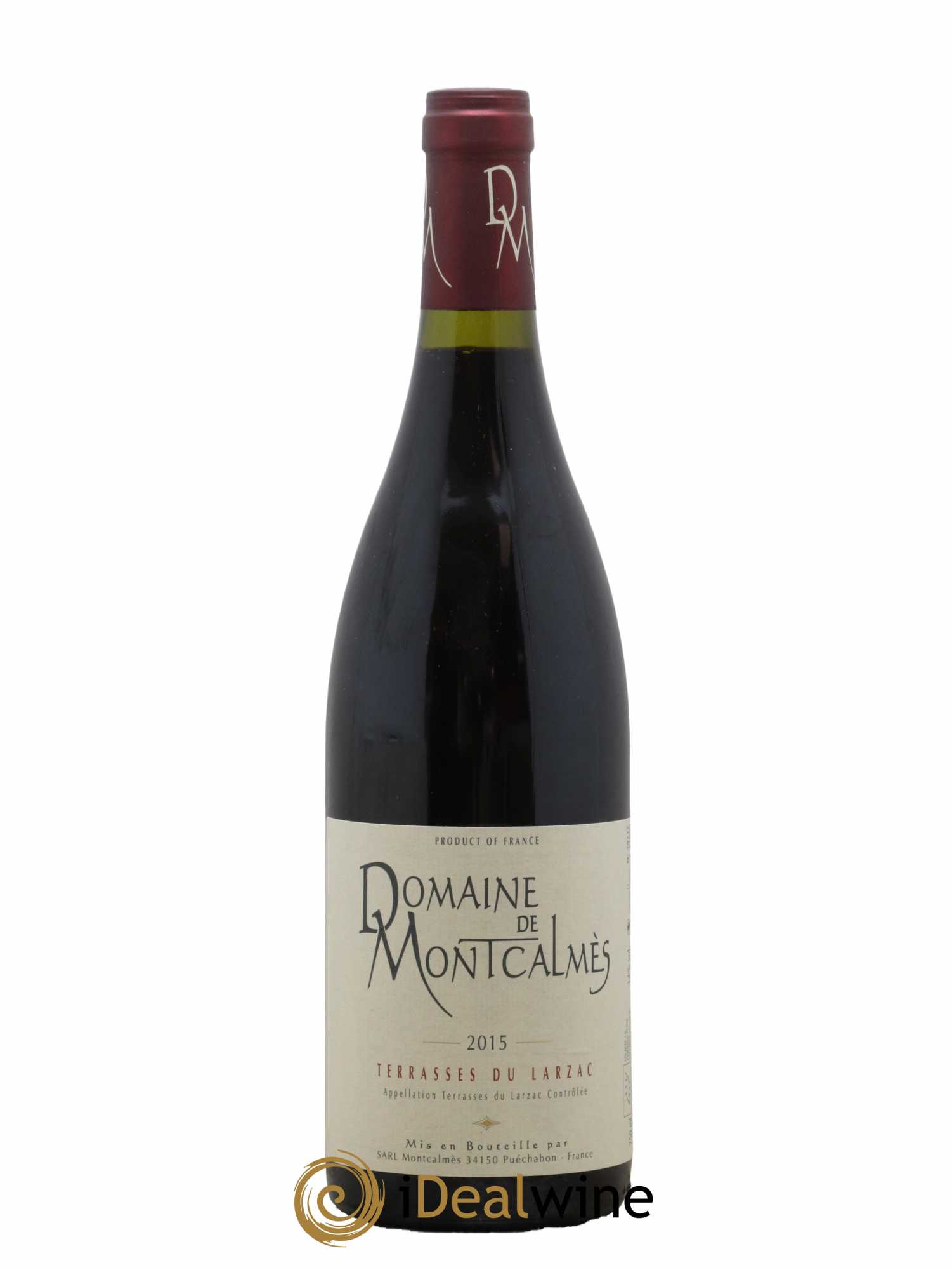 Terrasses du Larzac Domaine de Montcalmès Frédéric Pourtalié 2015 - Lot de 1 bouteille - 0
