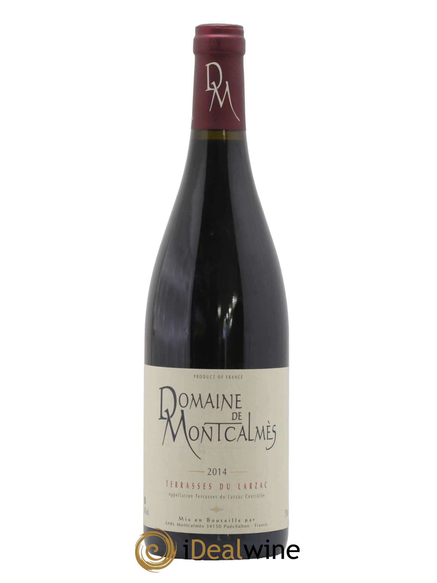 Terrasses du Larzac Domaine de Montcalmès Frédéric Pourtalié 2014 - Lot de 1 bouteille - 0