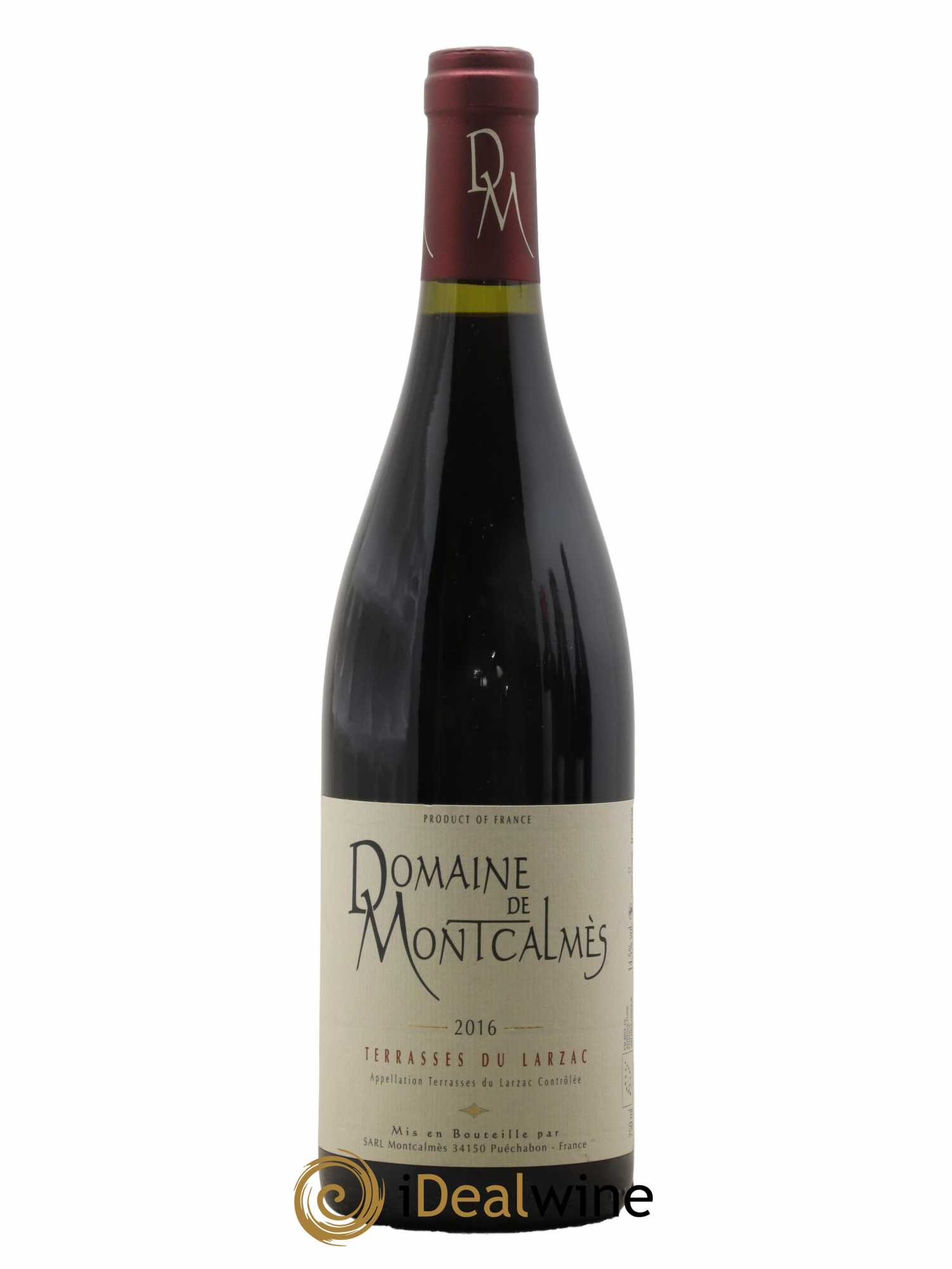 Terrasses du Larzac Domaine de Montcalmès Frédéric Pourtalié 2016 - Lot de 1 bouteille - 0