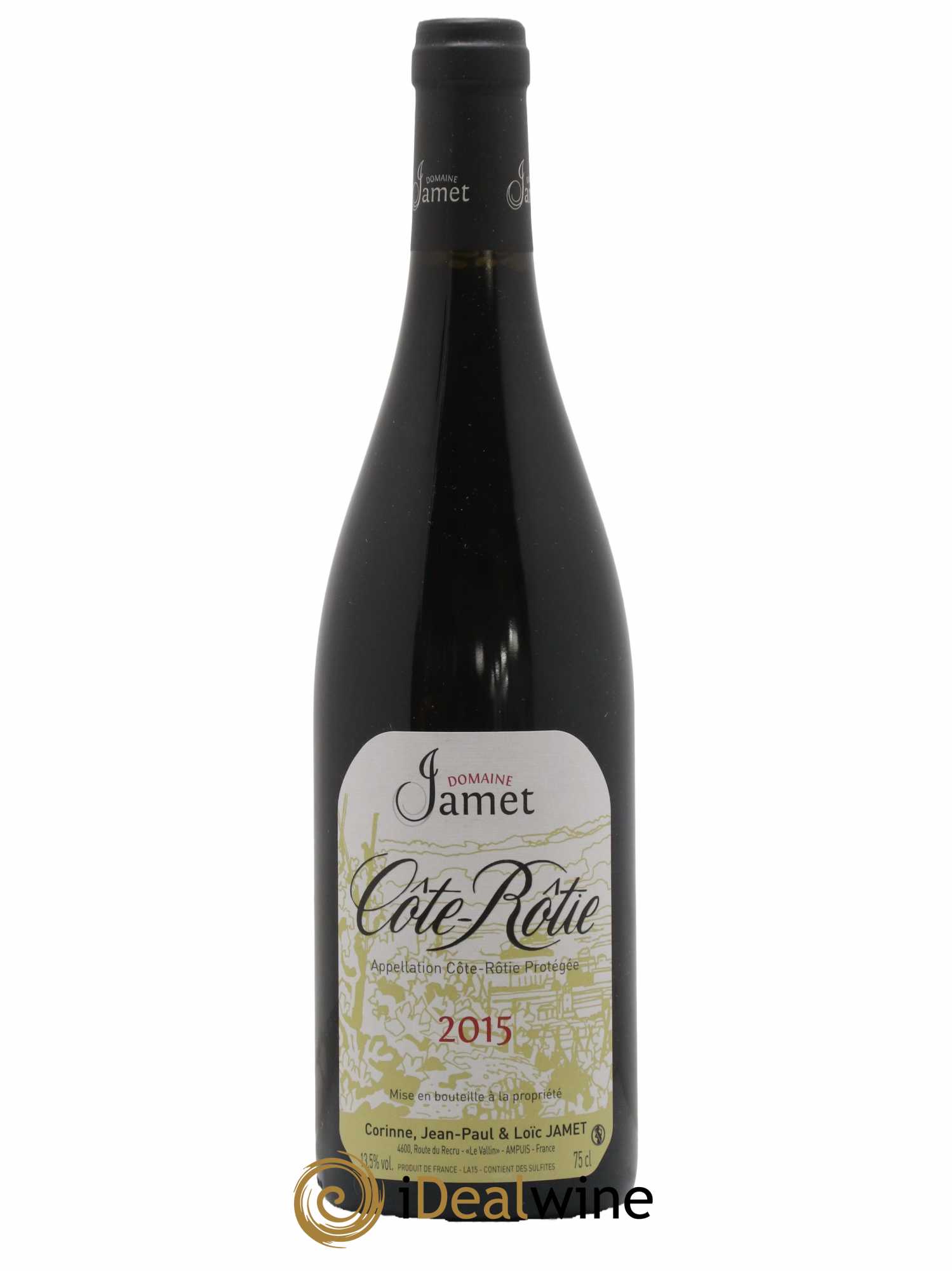 Côte-Rôtie Jamet (Domaine) 2015 - Lot de 1 bouteille - 0