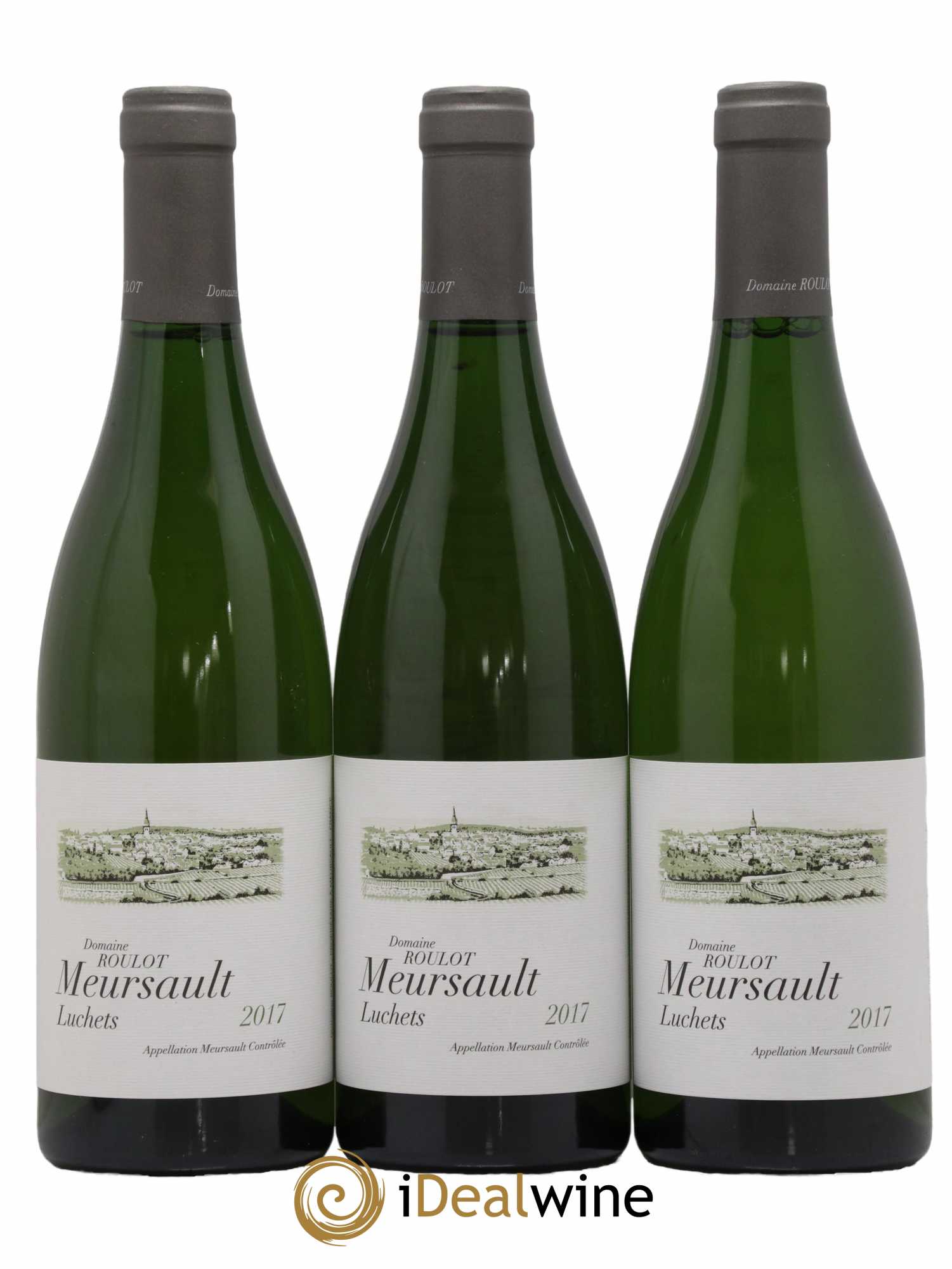 Meursault Luchets Roulot (Domaine) 2017 - Lot de 3 bouteilles - 0