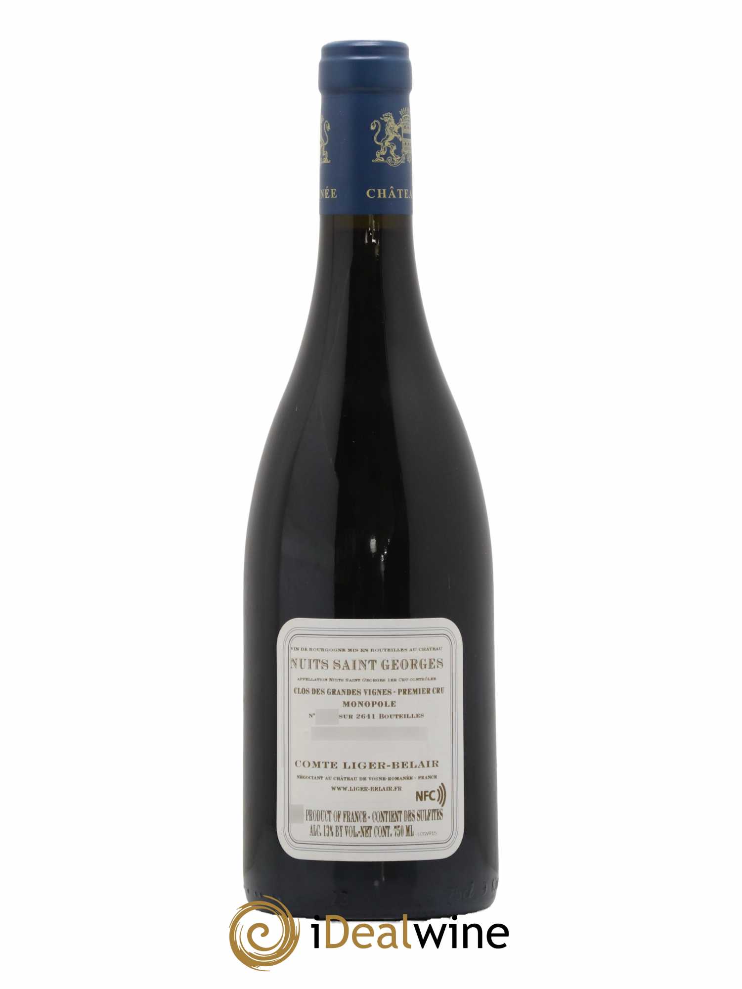 Nuits-Saint-Georges 1er Cru Clos des Grandes Vignes Comte Liger-Belair (Domaine du) 2015 - Lot de 1 bouteille - 1