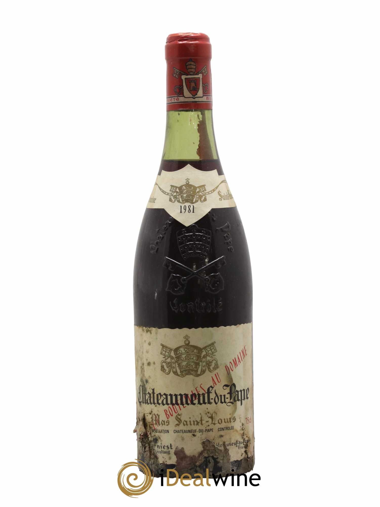 Châteauneuf-du-Pape Tradition Mas Saint-Louis 1981 - Lot de 1 bouteille - 0