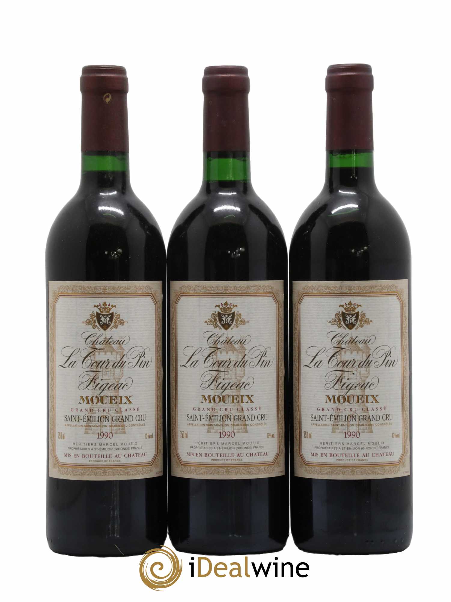 Château la Tour du Pin Figeac 1990 - Lot de 6 bouteilles - 2