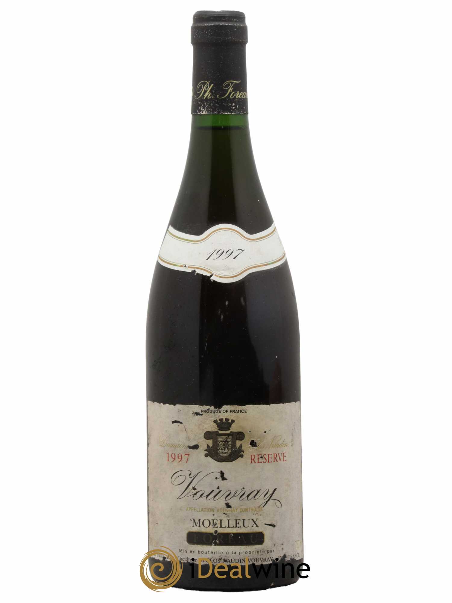 Vouvray Moelleux Réserve Clos Naudin - Philippe Foreau 1997 - Lot de 1 bouteille - 0