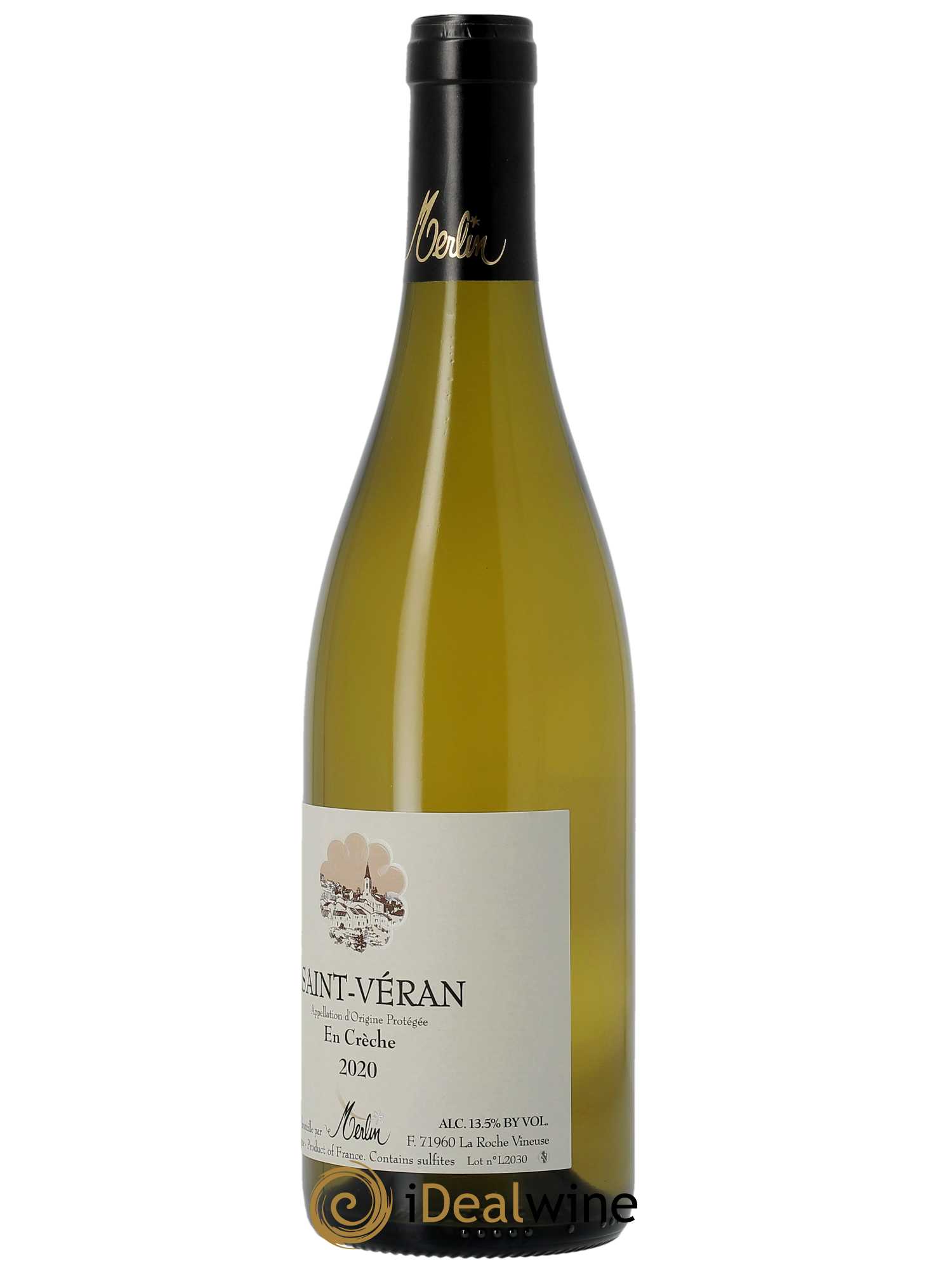 Saint-Véran En Crèche Olivier Merlin 2020 - Lot of 1 bottle - 1