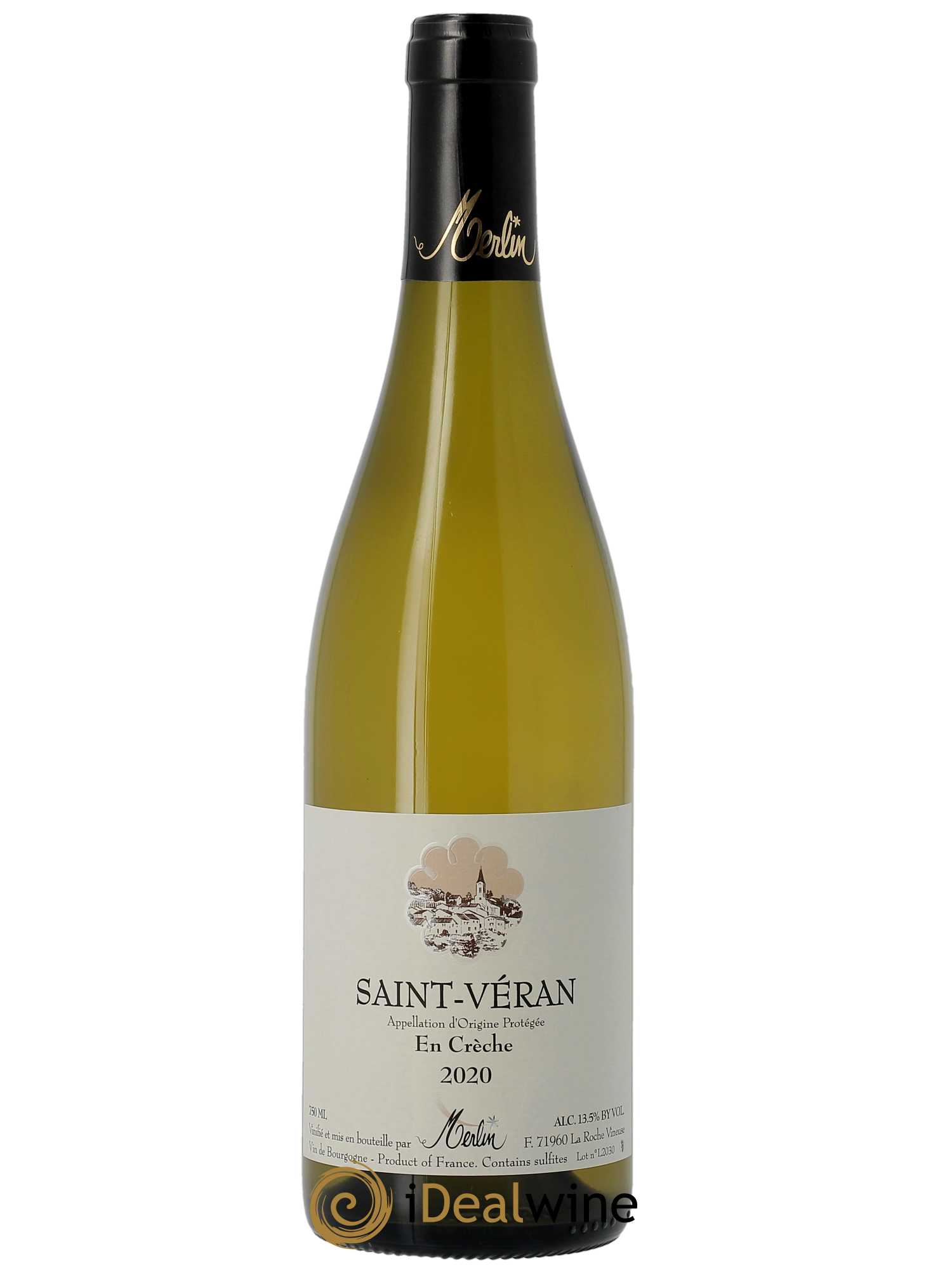 Saint-Véran En Crèche Olivier Merlin 2020 - Lot of 1 bottle - 0