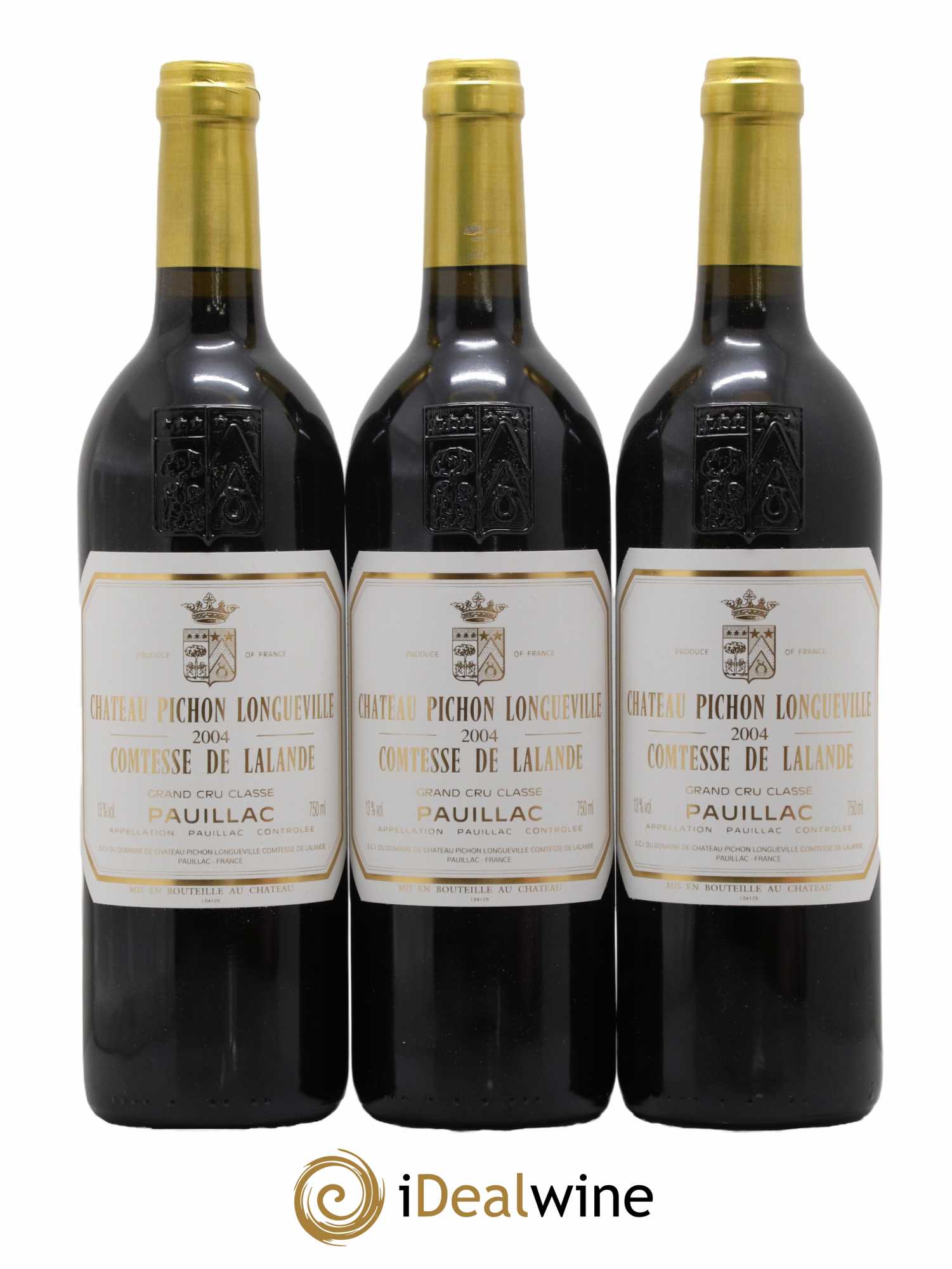 Château Pichon Longueville Comtesse de Lalande 2ème Grand Cru Classé 2004 - Lot de 6 bouteilles - 1