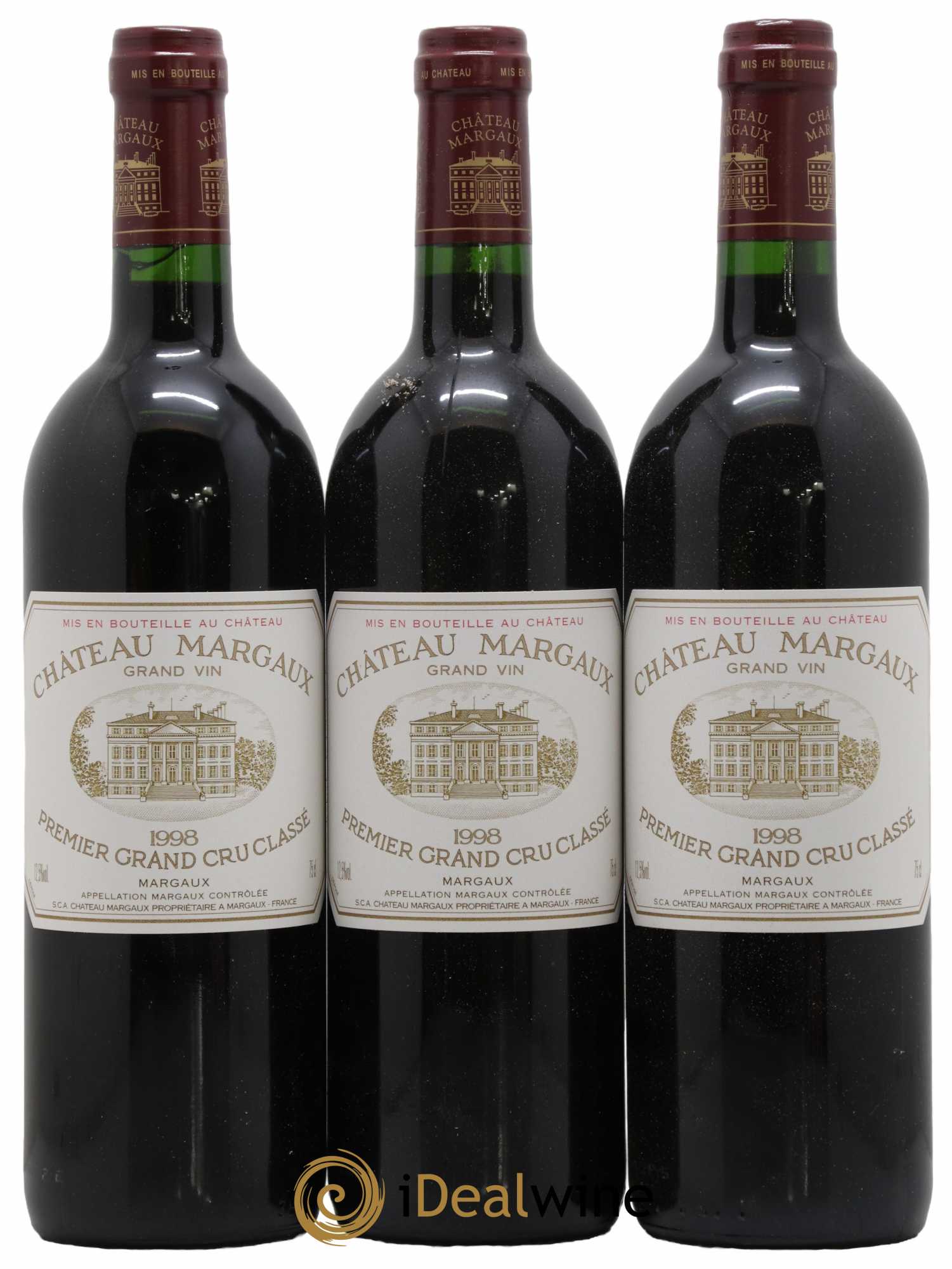 Château Margaux 1er Grand Cru Classé 1998 - Posten von 12 Flaschen - 2