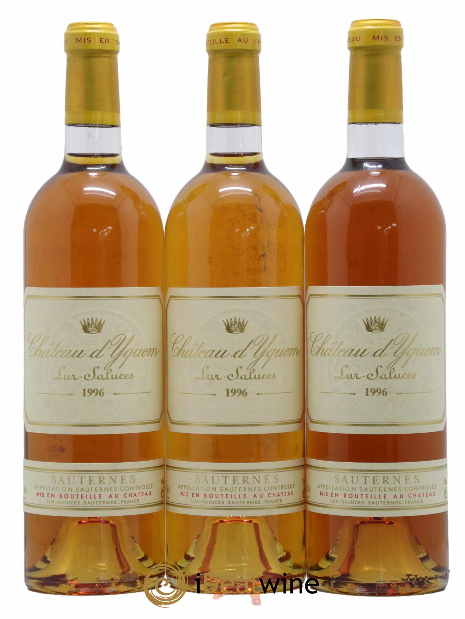 Château d' Yquem 1er Cru Classé Supérieur 1996 - Posten von 12 Flaschen - 2