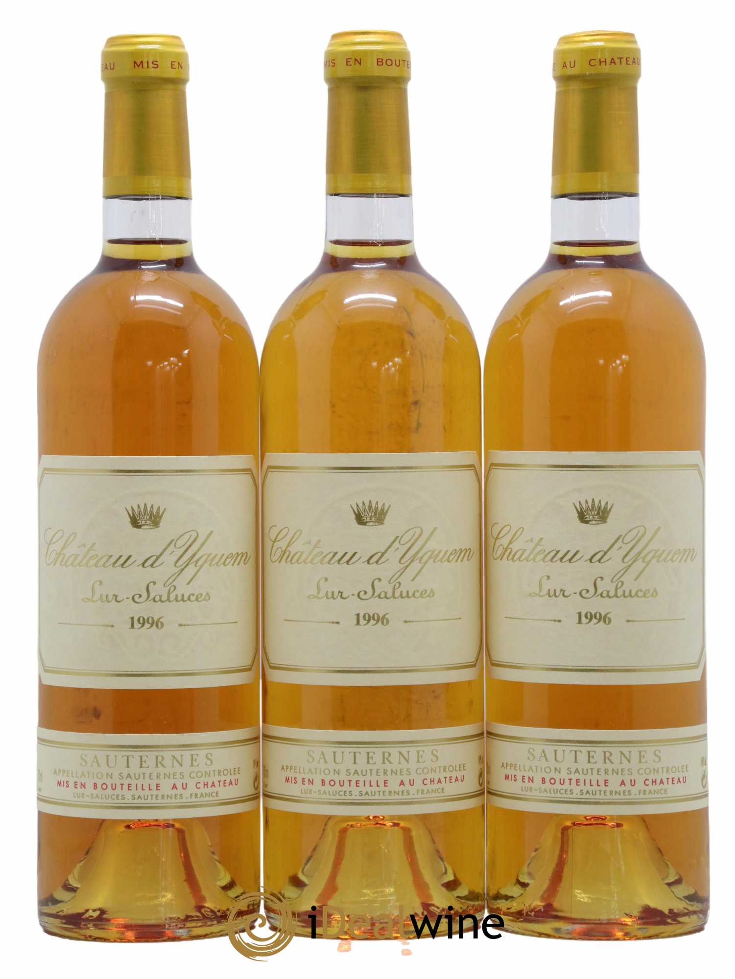Château d' Yquem 1er Cru Classé Supérieur 1996 - Posten von 12 Flaschen - 3