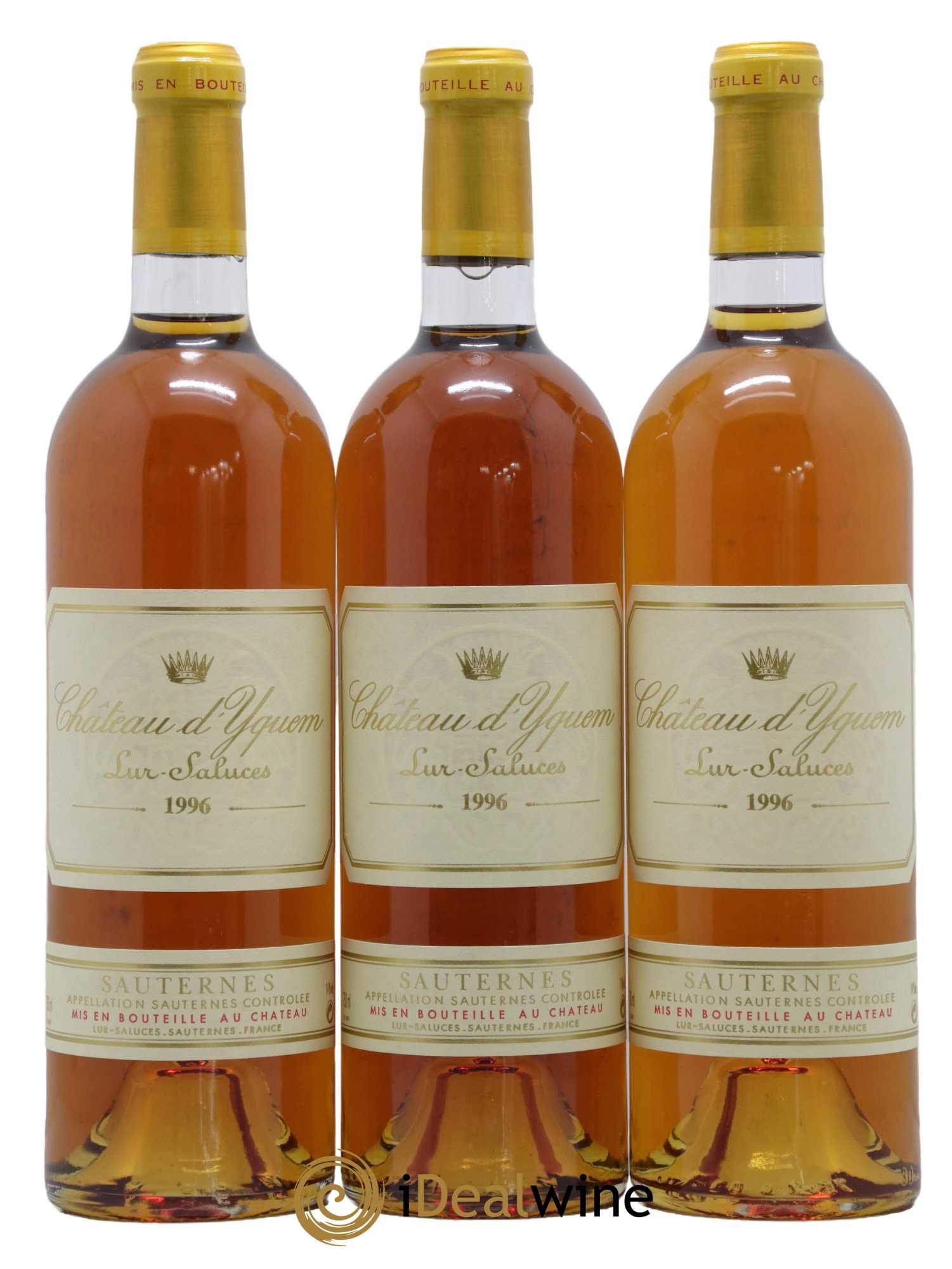 Château d' Yquem 1er Cru Classé Supérieur 1996 - Posten von 12 Flaschen - 4