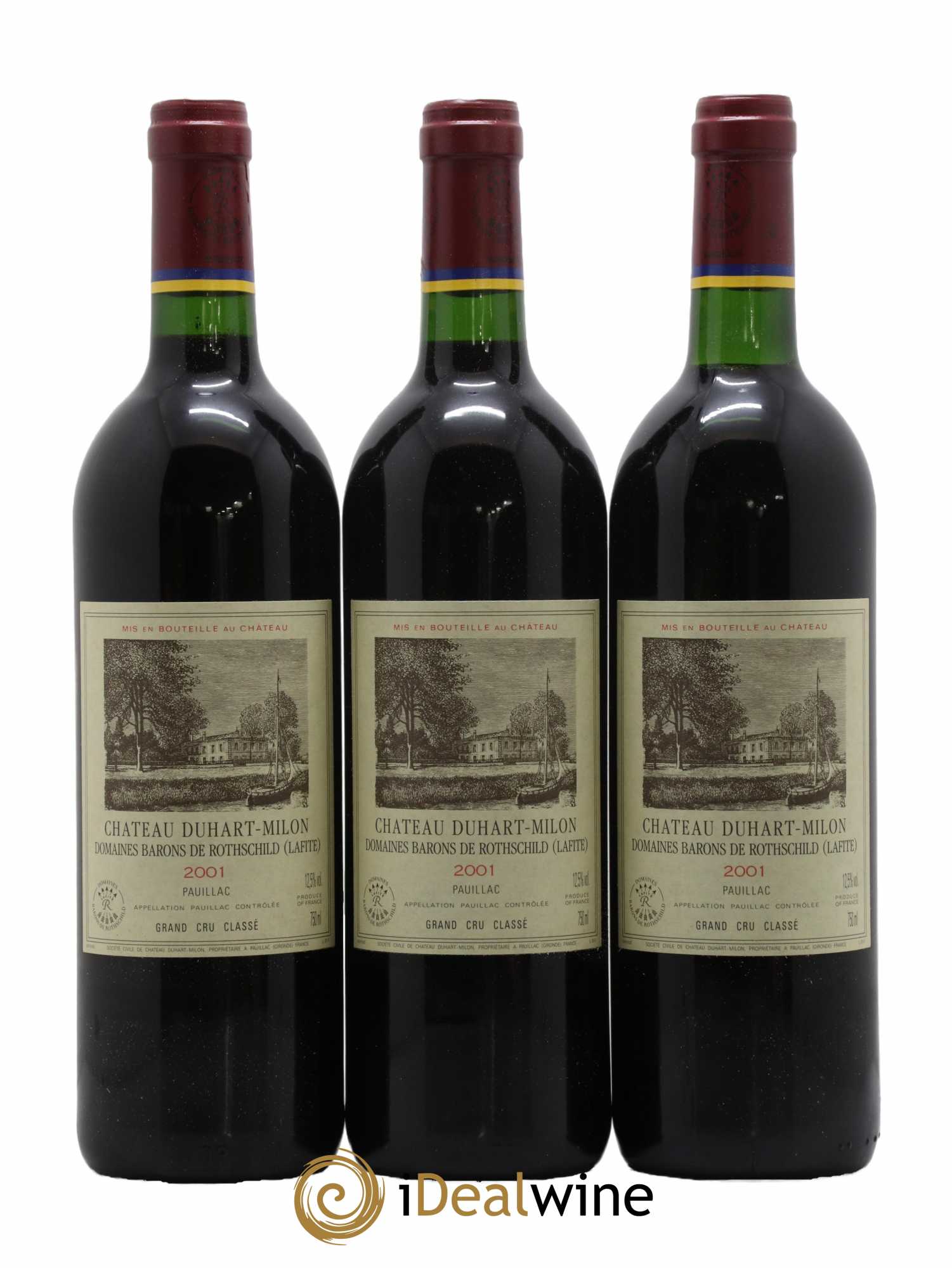 Château Duhart-Milon 4ème Grand Cru Classé 2001 - Lot de 12 bouteilles - 4