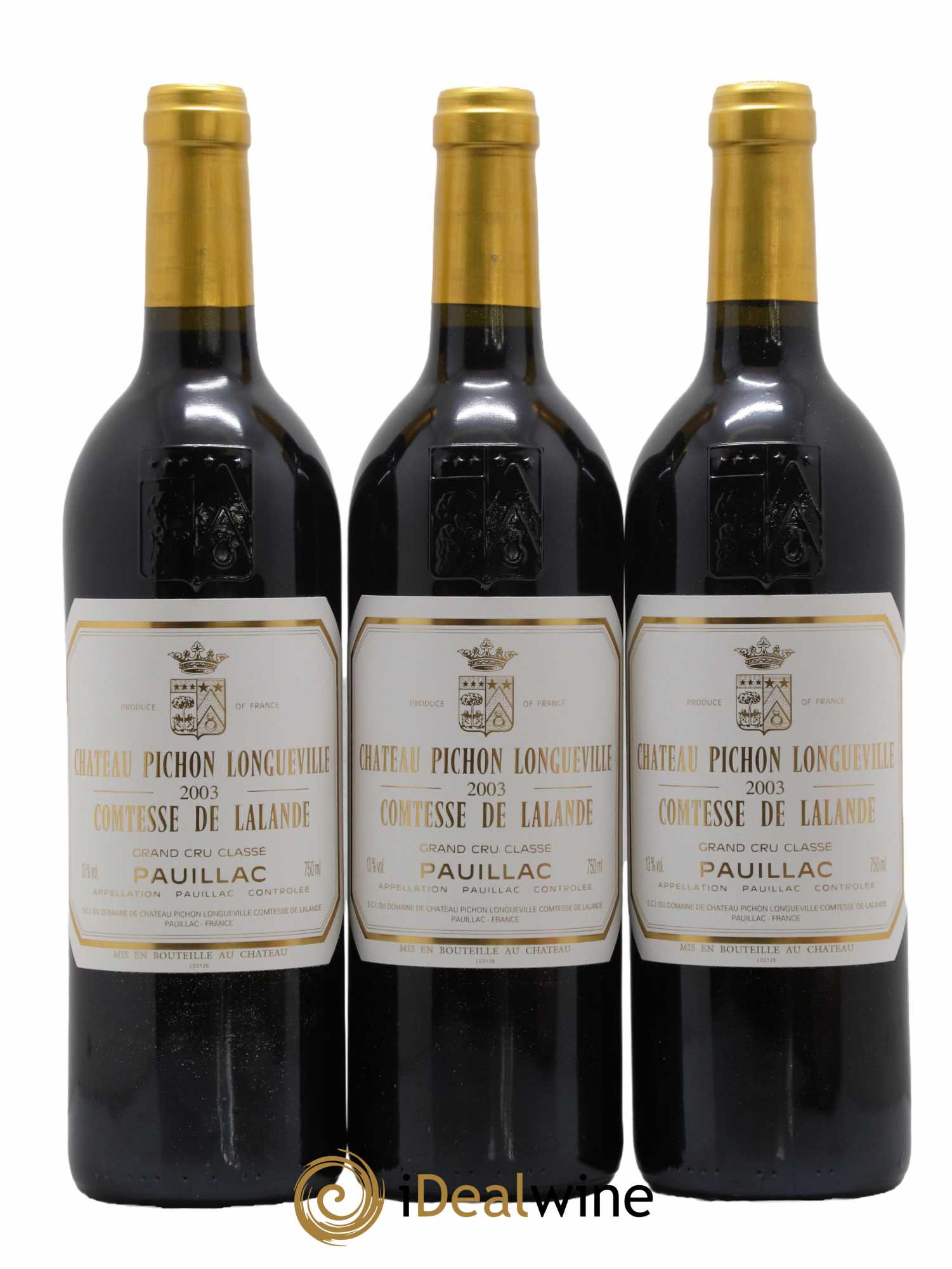 Château Pichon Longueville Comtesse de Lalande 2ème Grand Cru Classé 2003 - Lot de 12 bouteilles - 5