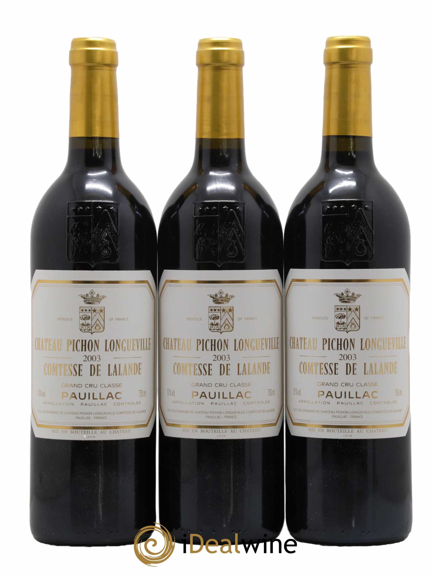 Château Pichon Longueville Comtesse de Lalande 2ème Grand Cru Classé 2003 - Lot de 12 bouteilles - 7
