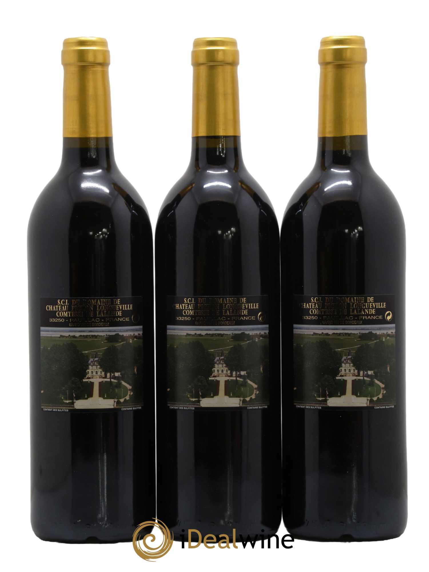 Château Pichon Longueville Comtesse de Lalande 2ème Grand Cru Classé 2003 - Lot de 12 bouteilles - 8