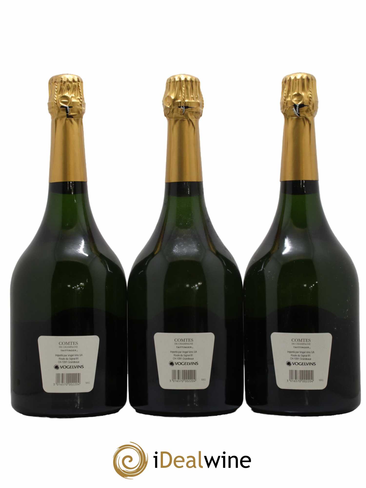 Comtes de Champagne Taittinger 2006 - Posten von 3 Magnum - 1