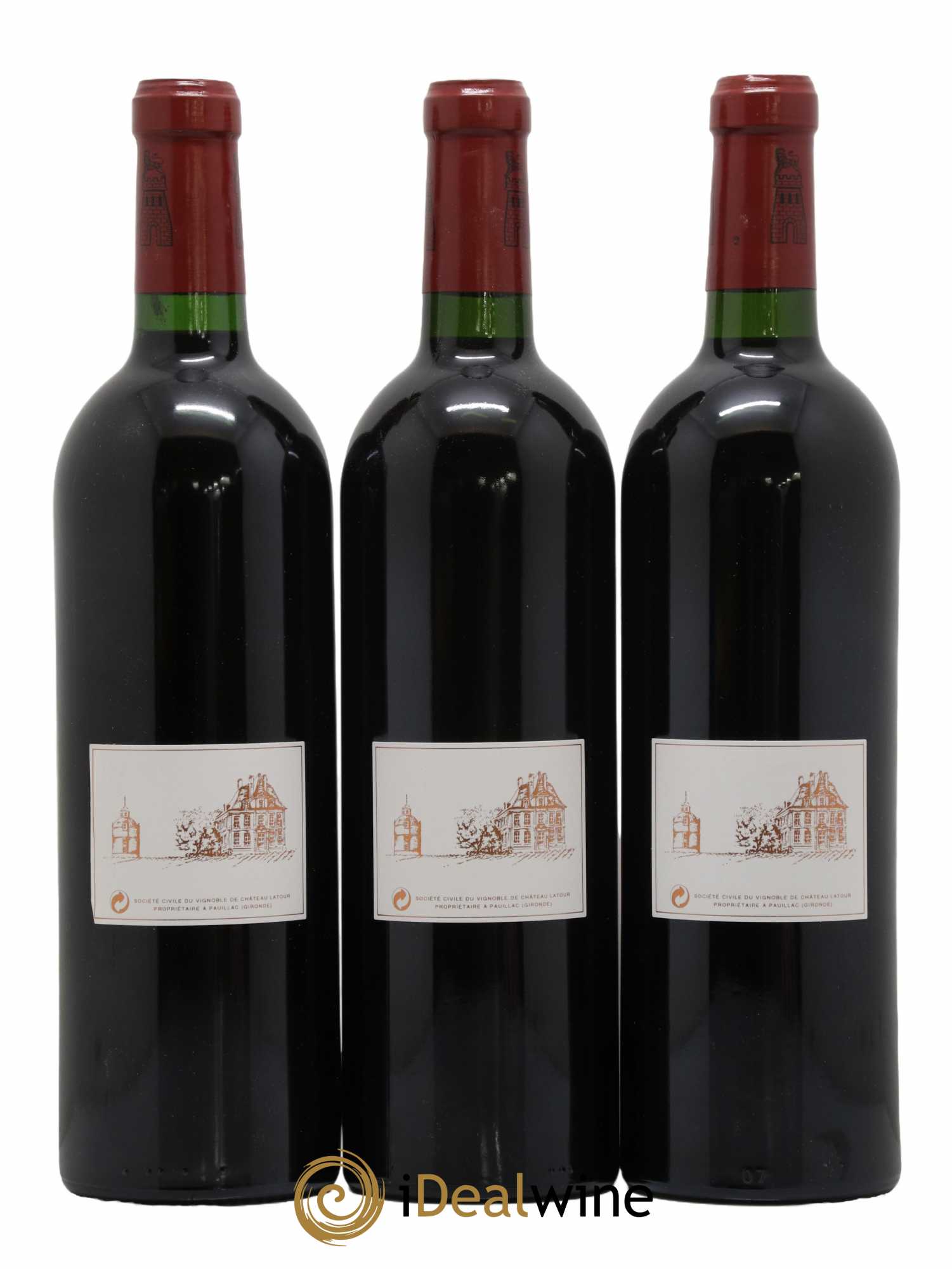 Château Latour 1er Grand Cru Classé 1998 - Lot de 6 bouteilles - 4