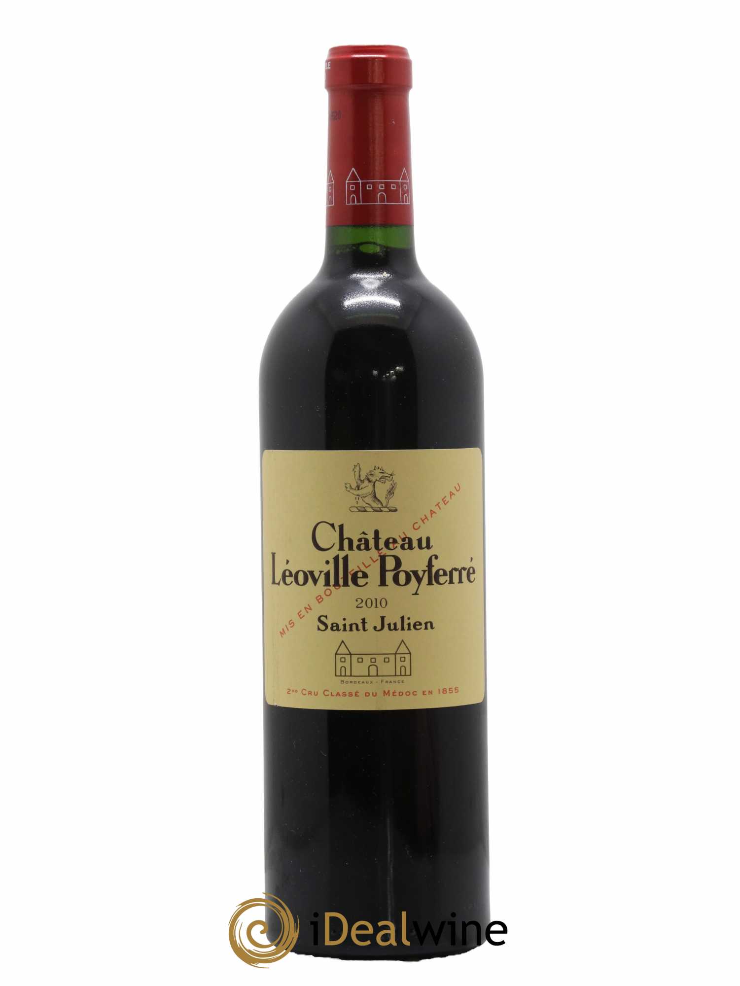 Château Léoville Poyferré 2ème Grand Cru Classé 2010 - Lot de 1 bouteille - 0