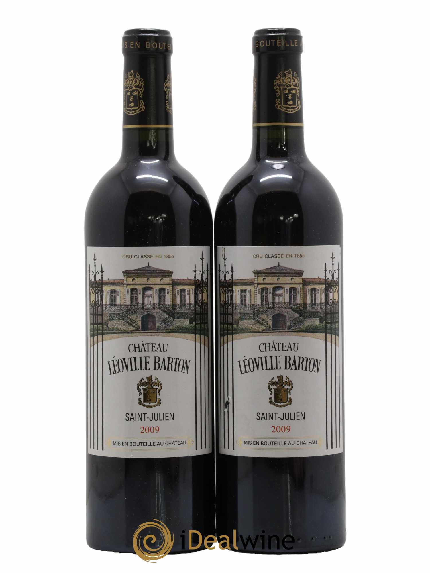 Château Léoville Barton 2ème Grand Cru Classé 2009 - Lot de 2 bouteilles - 0