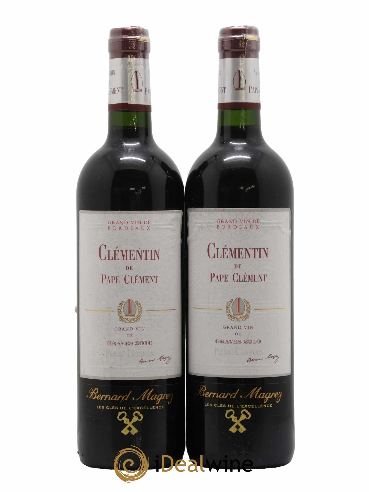 Le Clémentin de Pape Clément Second Vin 2010 - Lot de 2 bouteilles - 0