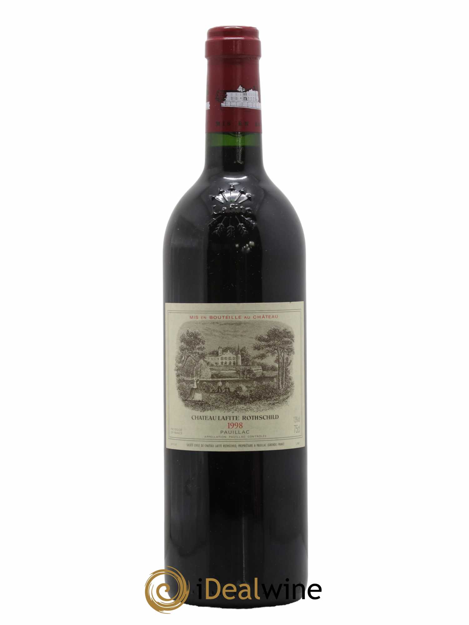 Château Lafite Rothschild 1er Grand Cru Classé 1998 - Lot de 1 bouteille - 0