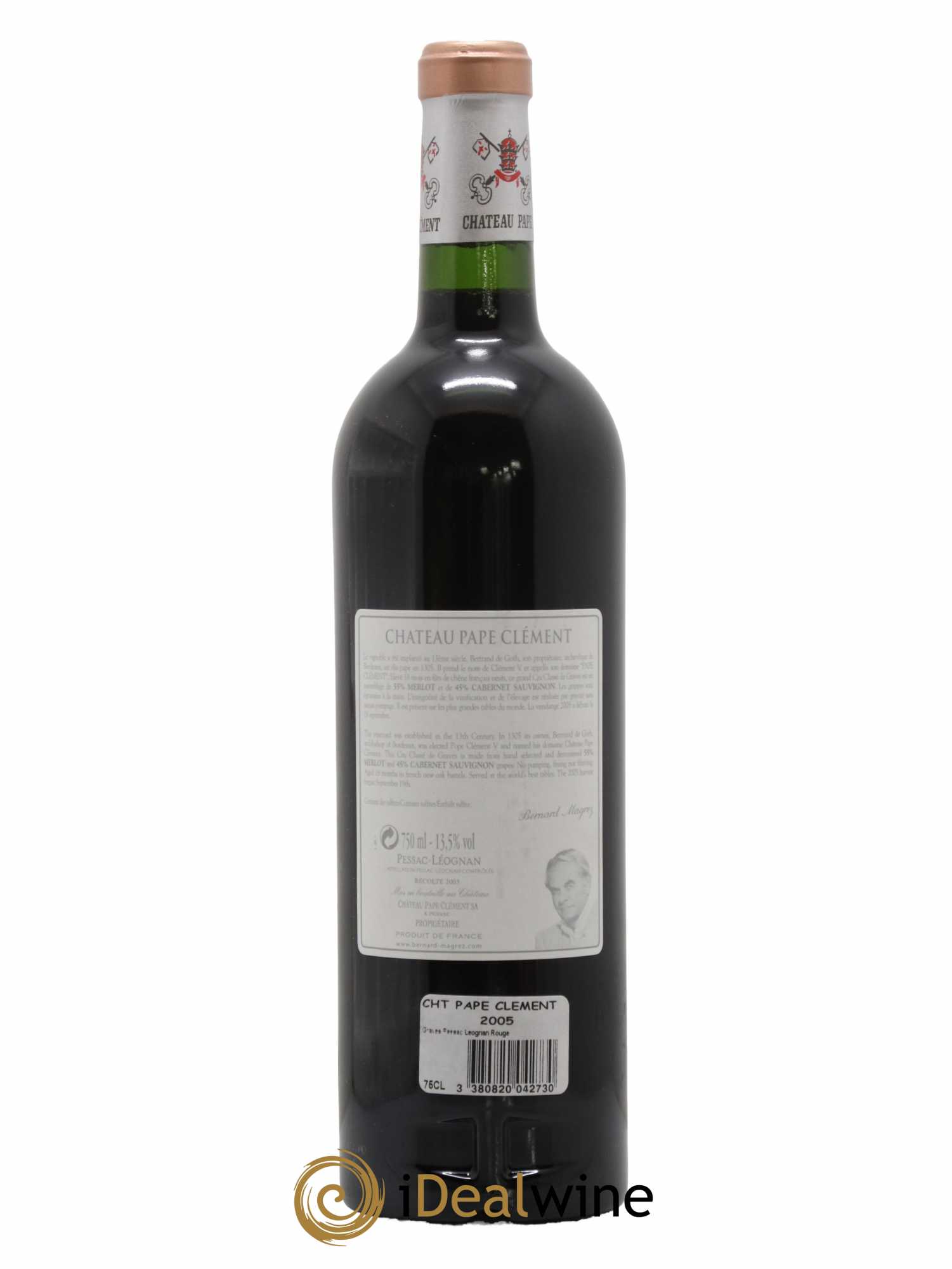 Château Pape Clément Cru Classé de Graves 2005 - Lot de 1 bouteille - 1
