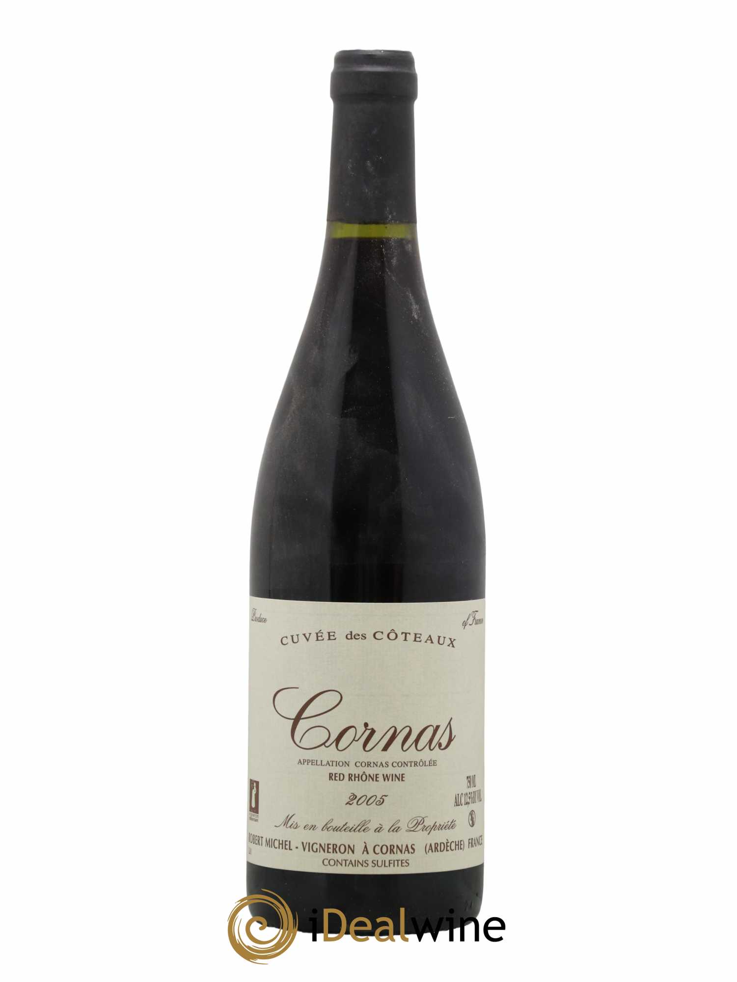 Cornas Cuvée des Coteaux Robert Michel 2005 - Lot de 1 bouteille - 0