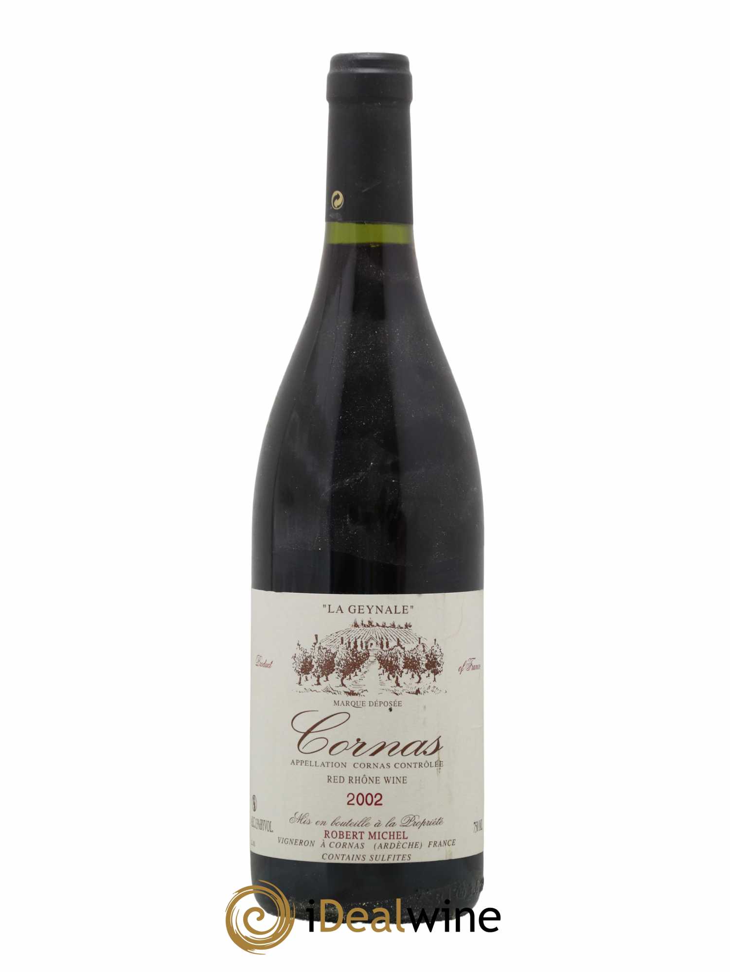 Cornas La Geynale Robert Michel 2002 - Lot de 1 bouteille - 0