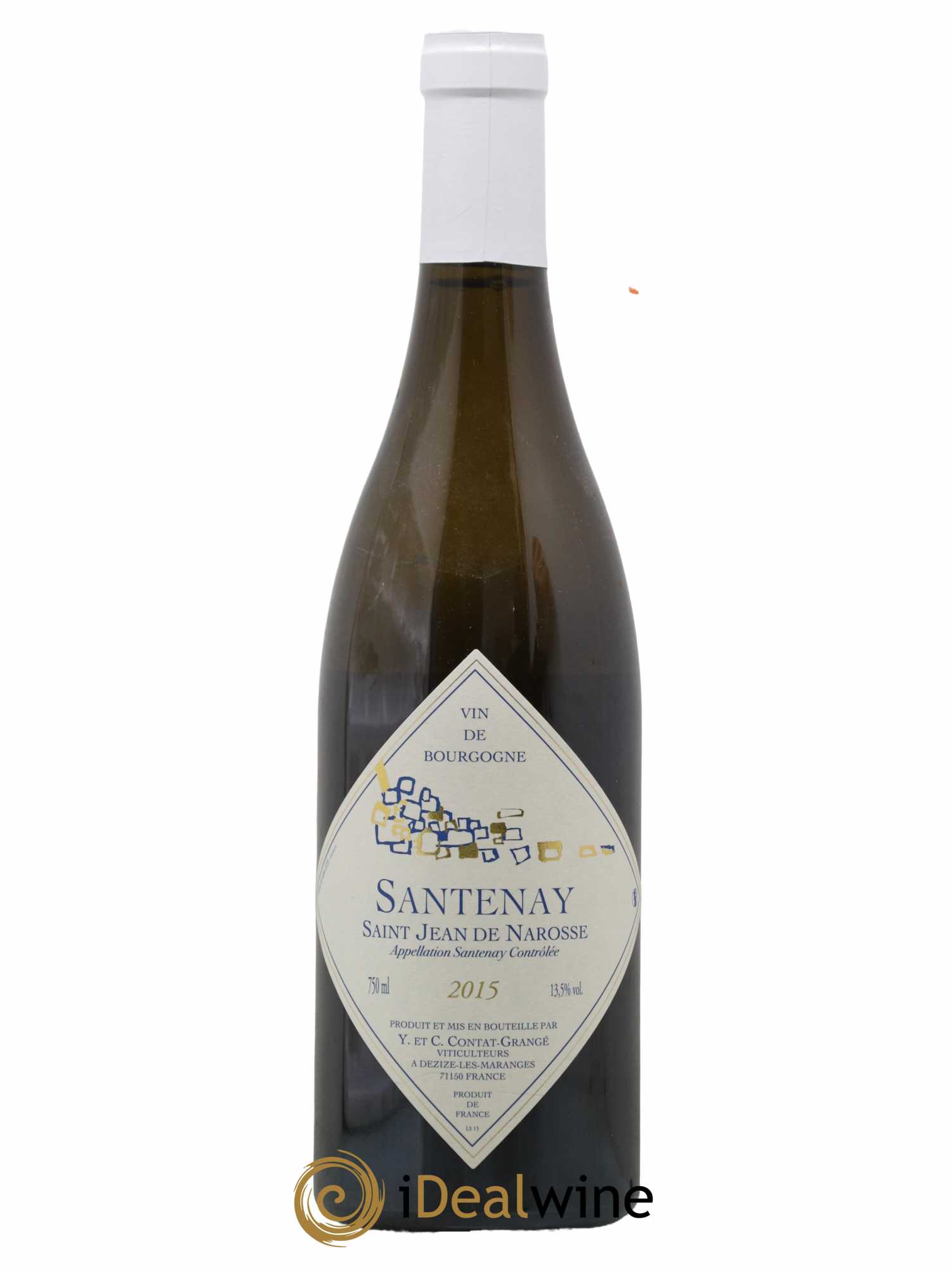Santenay Saint Jean de Narosse Contat-Grangé 2015 - Posten von 1 Flasche - 0