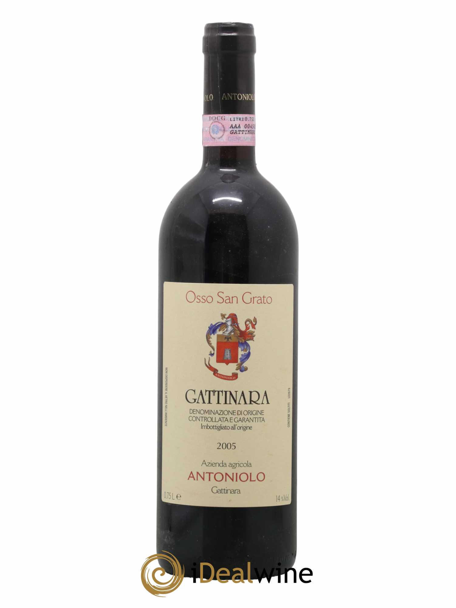 Gattinara DOCG Osso San Grato Antoniolo 2005 - Lotto di 1 bottiglia - 0