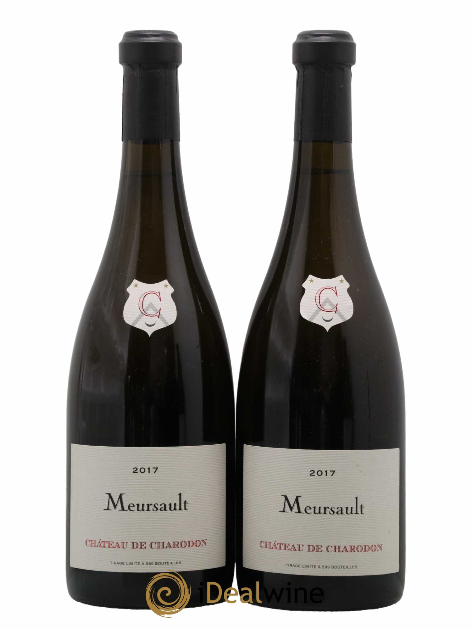 Meursault Château de Charodon 2017 - Lot de 2 bouteilles - 0
